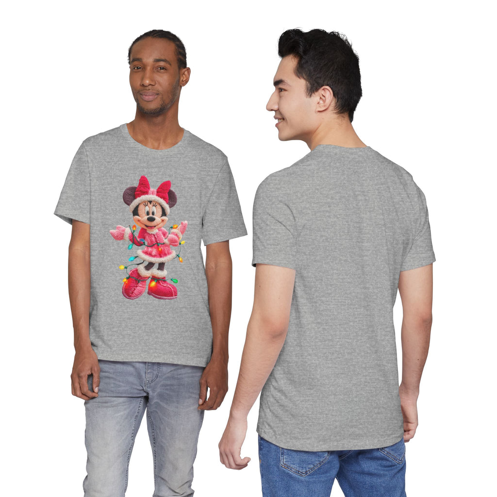 Minnie Mouse Holiday Lights T-Shirt Festive Holiday Designs