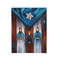 Three Kings Velveteen Plush Blanket — Nativity Magi Christmas Throw Navidad Boricua Christmas Blanket