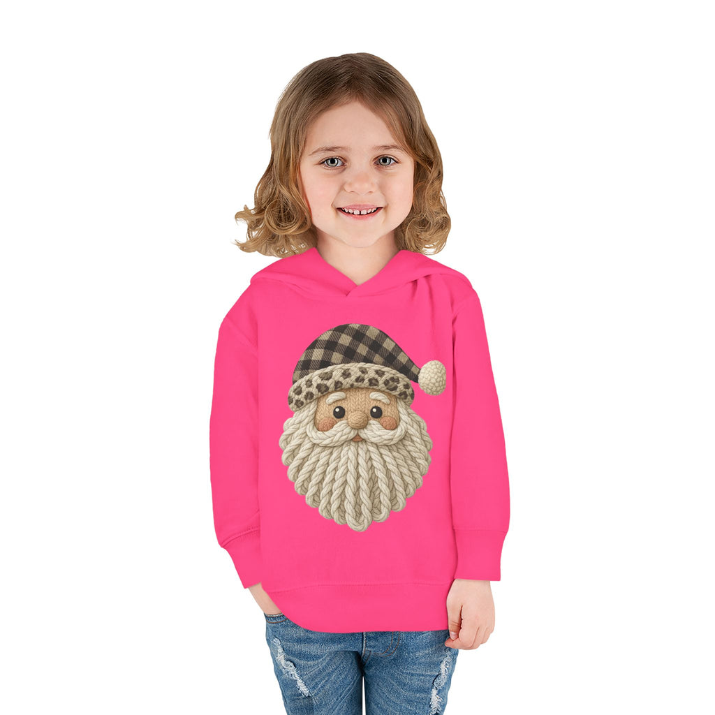 Toddler Hoodie  Cozy Plaid Santa Gnome Pullover