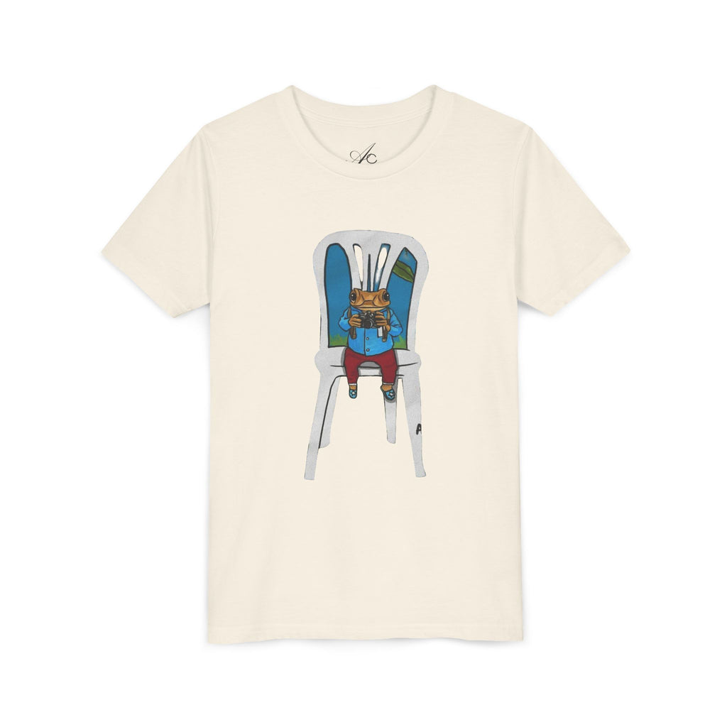 Kids Concho on a High Chair T-Shirt Cute Baby Rabbit Feeding Tee kids PUERTO RICO CHRISTMAS T-SHIRT