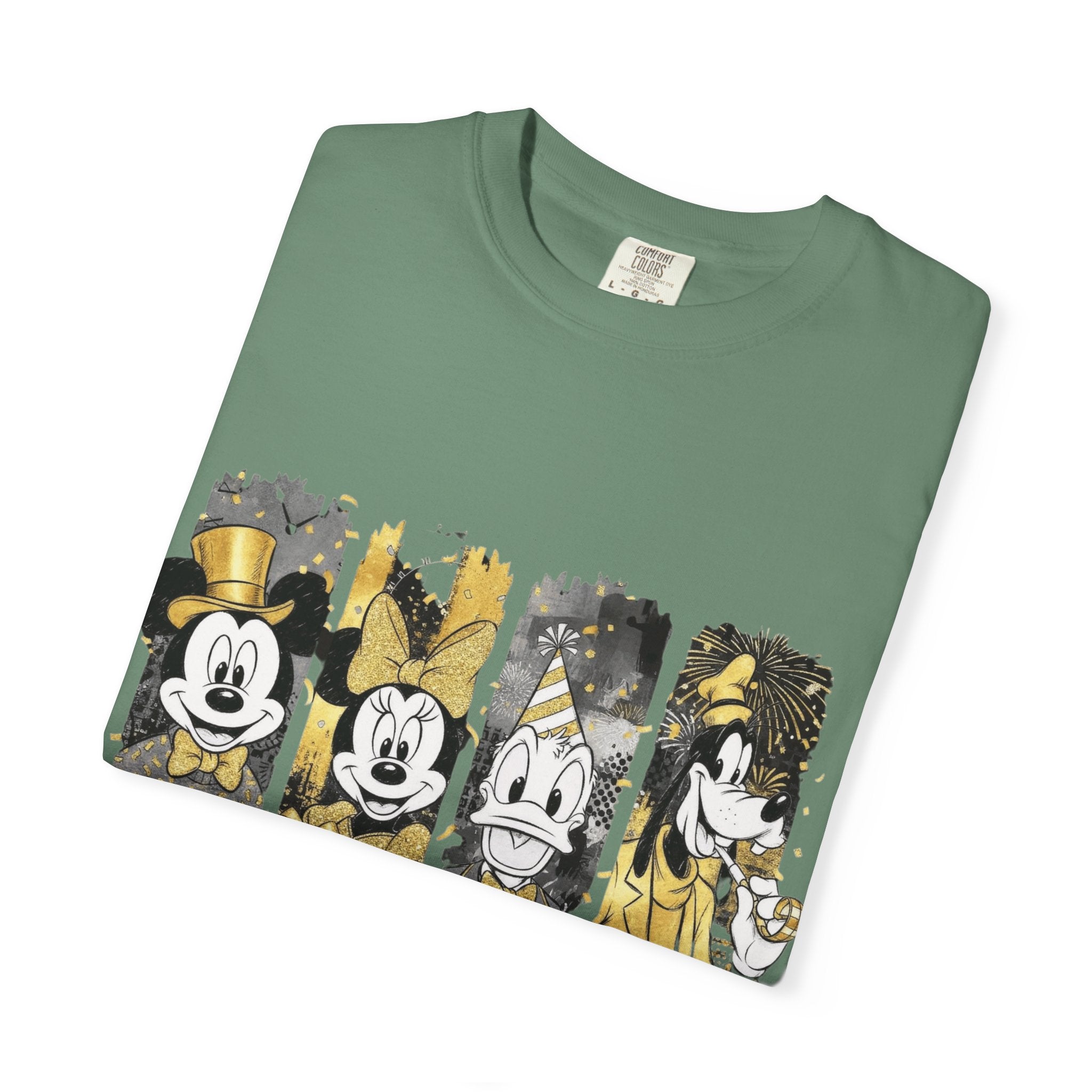 New Year Mickey & Friends T-Shirt  'Happy New Year' Graphic Tee