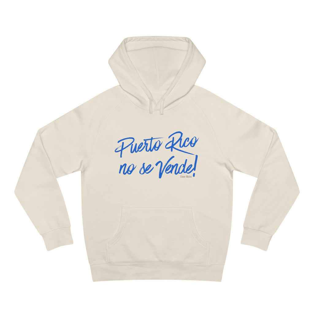 Hoodie  "Puerto Rico No Se Vende" Script Protest Pullover