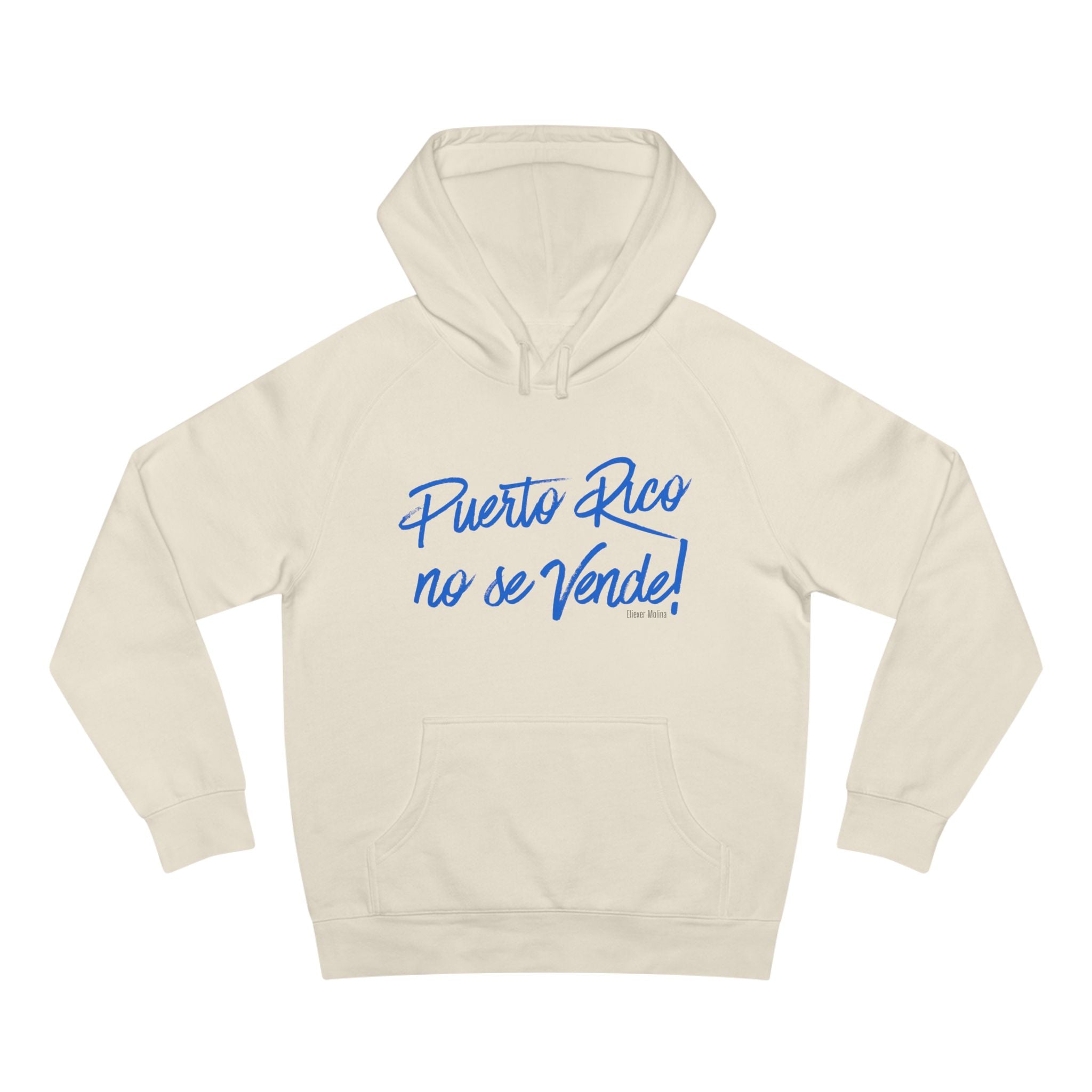 Hoodie  "Puerto Rico No Se Vende" Script Protest Pullover