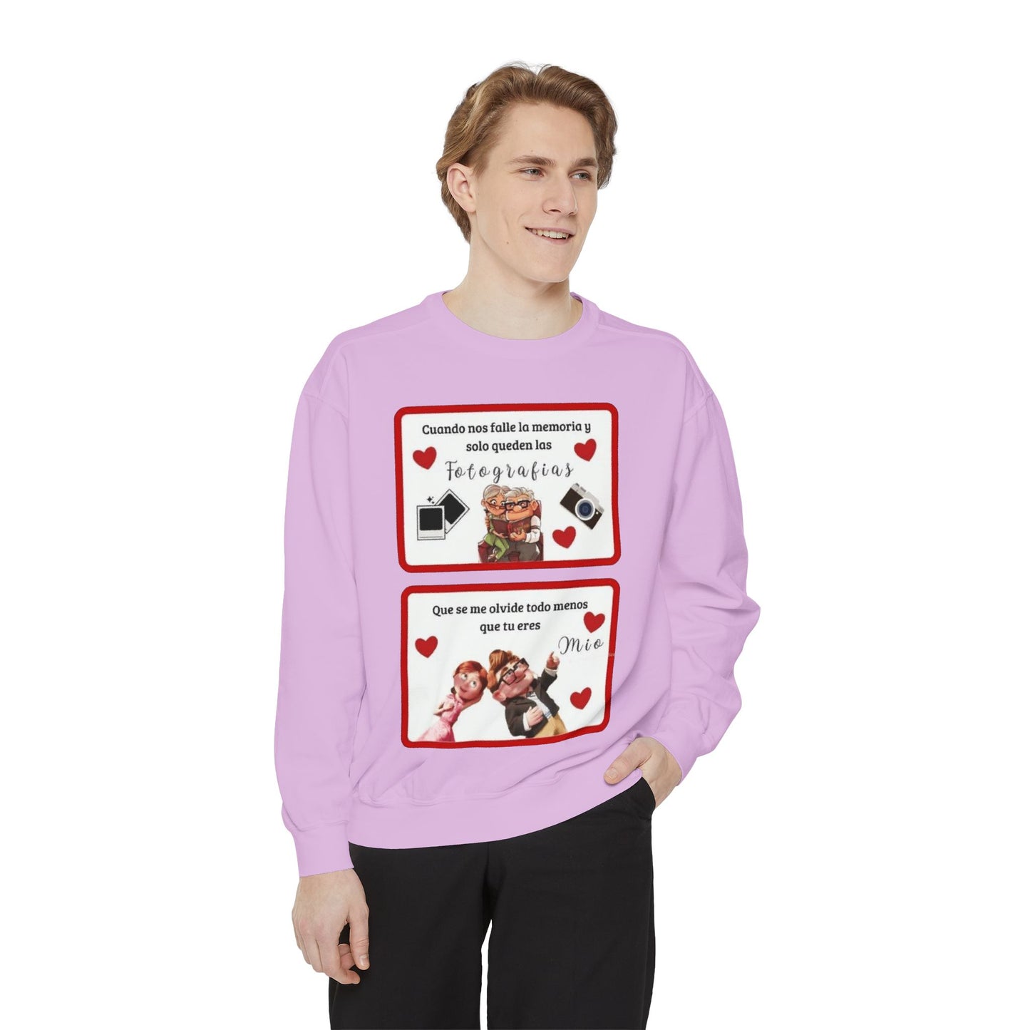 Valentine's Day Photo Collage  Romantico SAN VALENTÍN sweatshirt