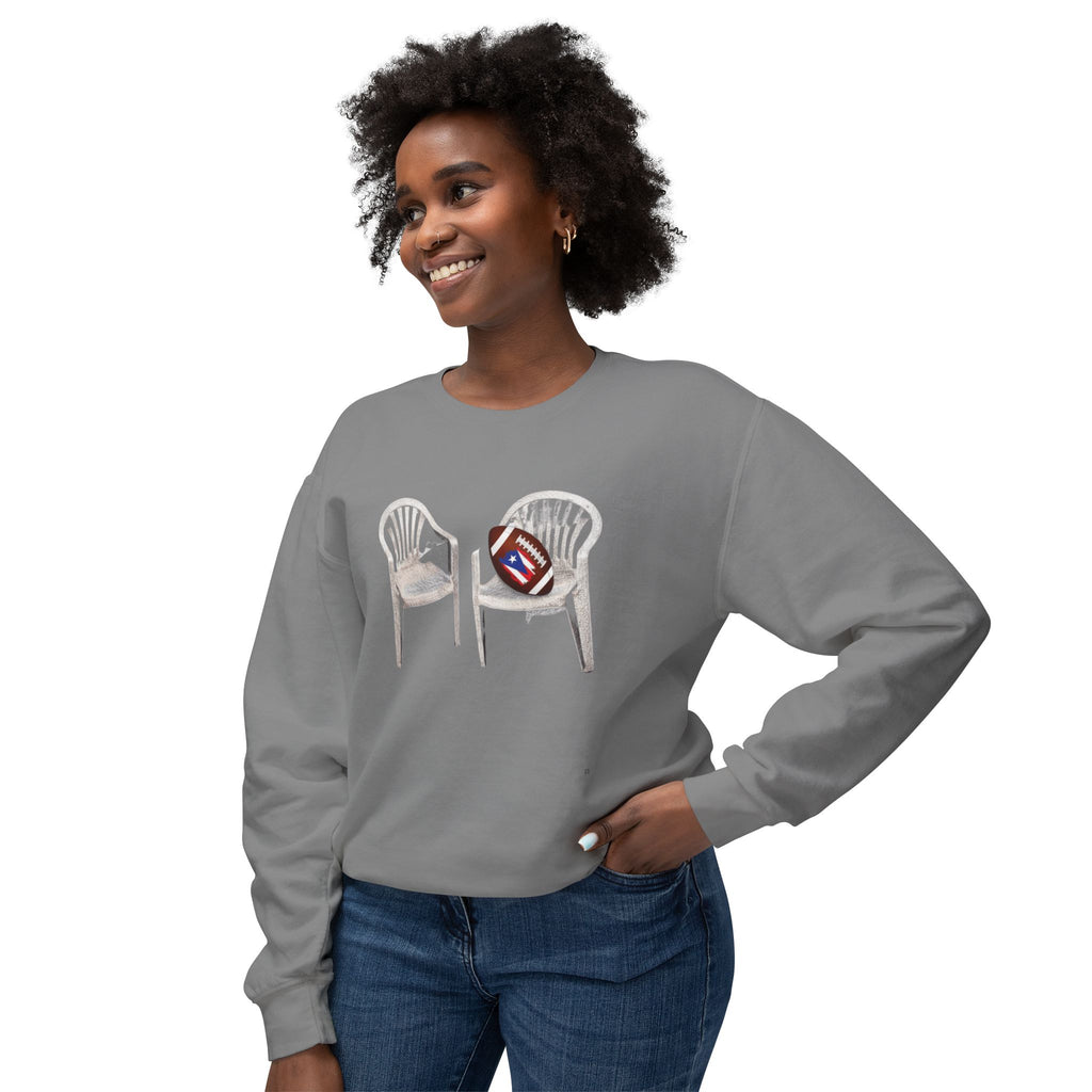 Benito Super Bowl 94 Puerto Rico Shirt Chair Vibes Crewneck Sweatshirt