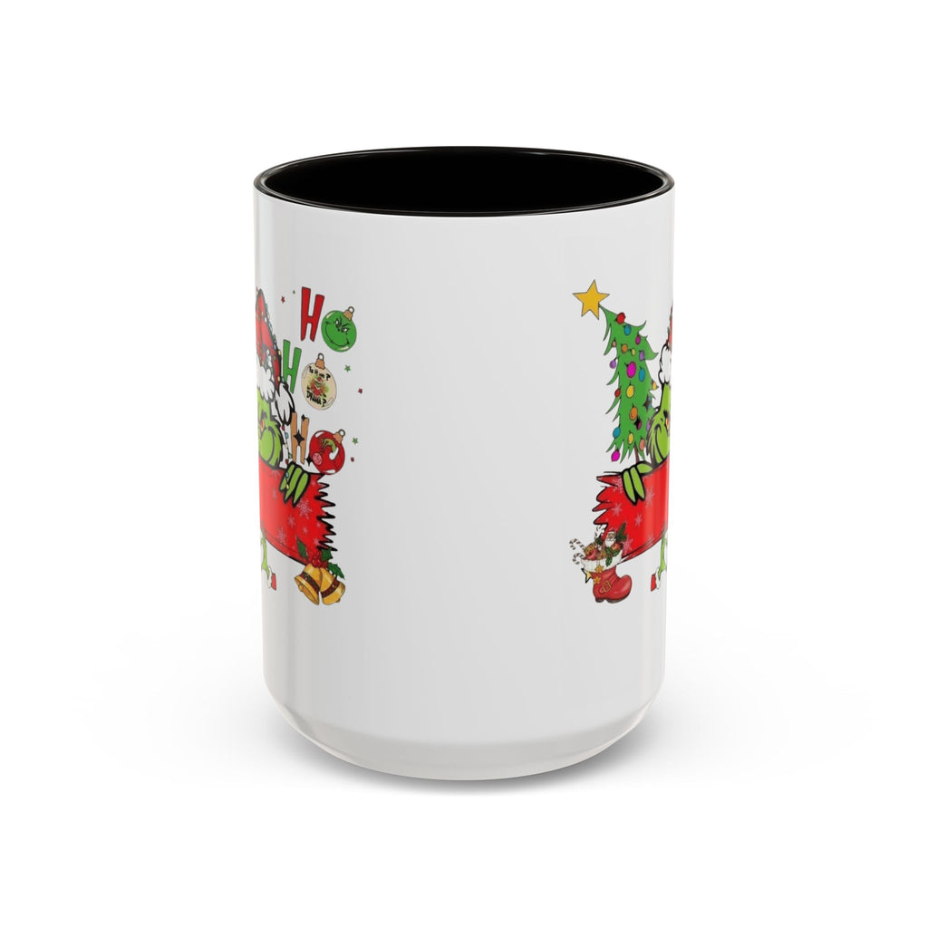 Christmas Grinch Mug (11oz & 15oz)  Funny Holiday Coffee Cup with Grinch Illustration Christmas Mugs Collection!