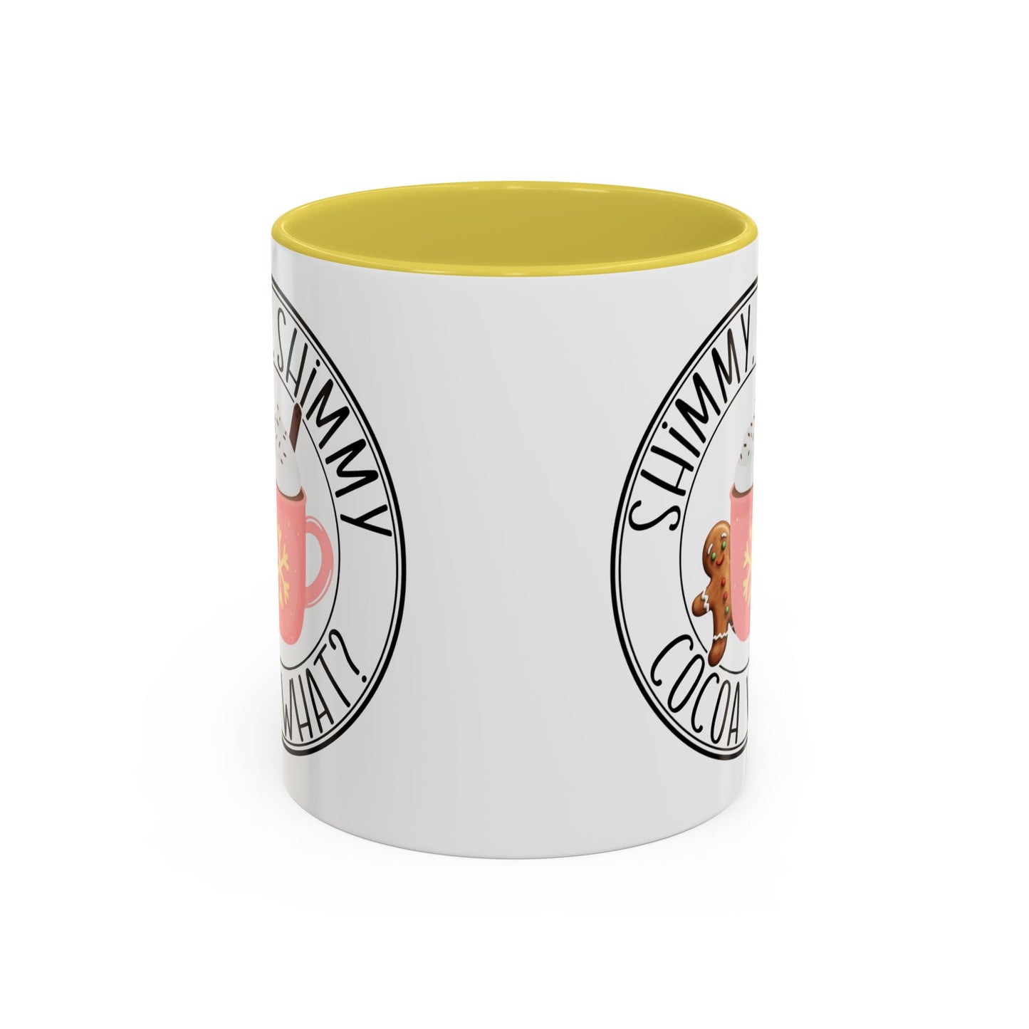 Cute Cocoa Mugs with Gingerbread Design Perfect for Winter Holiday CheerBeverage Cup Christmas Design