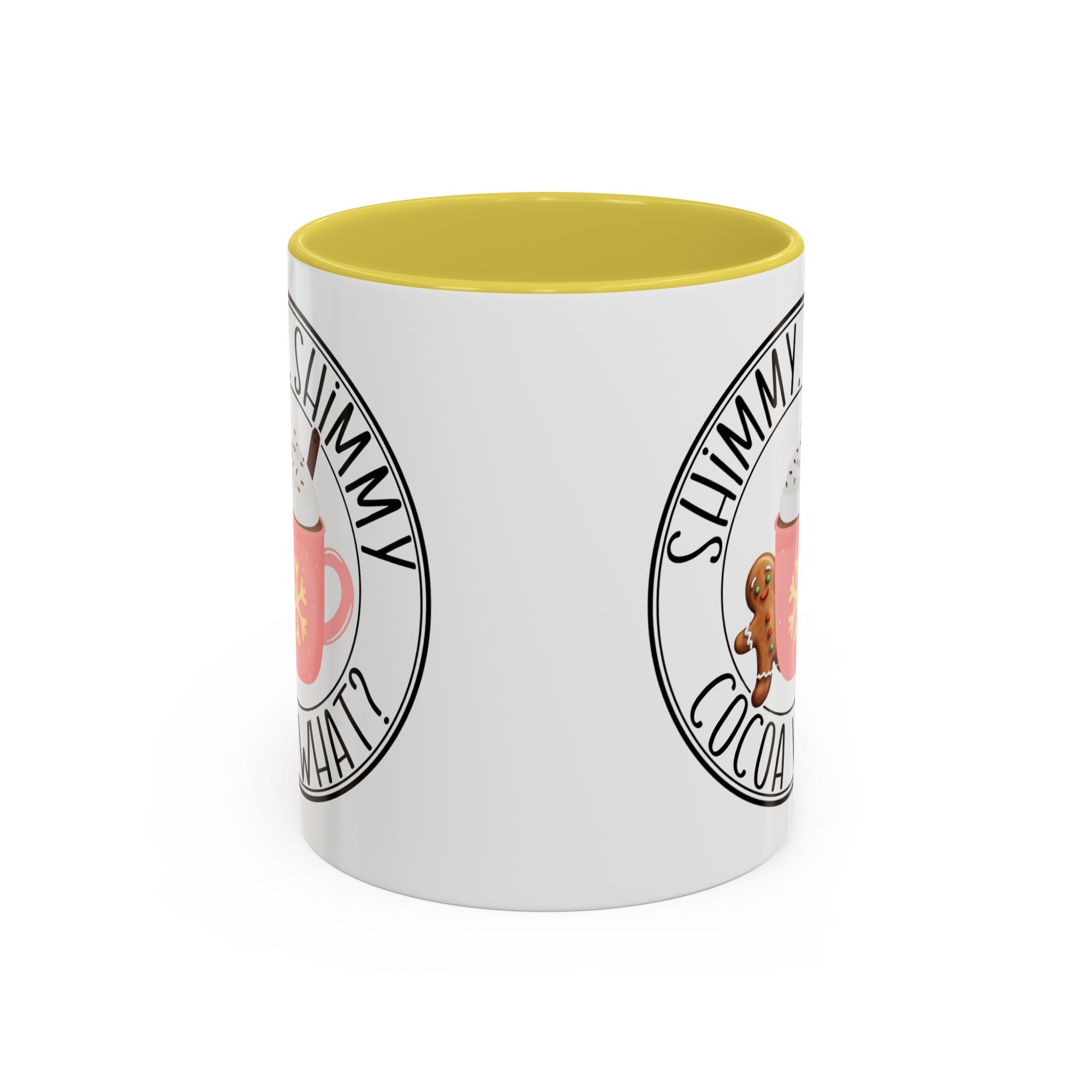Cute Cocoa Mugs with Gingerbread Design Perfect for Winter Holiday CheerBeverage Cup Christmas Design