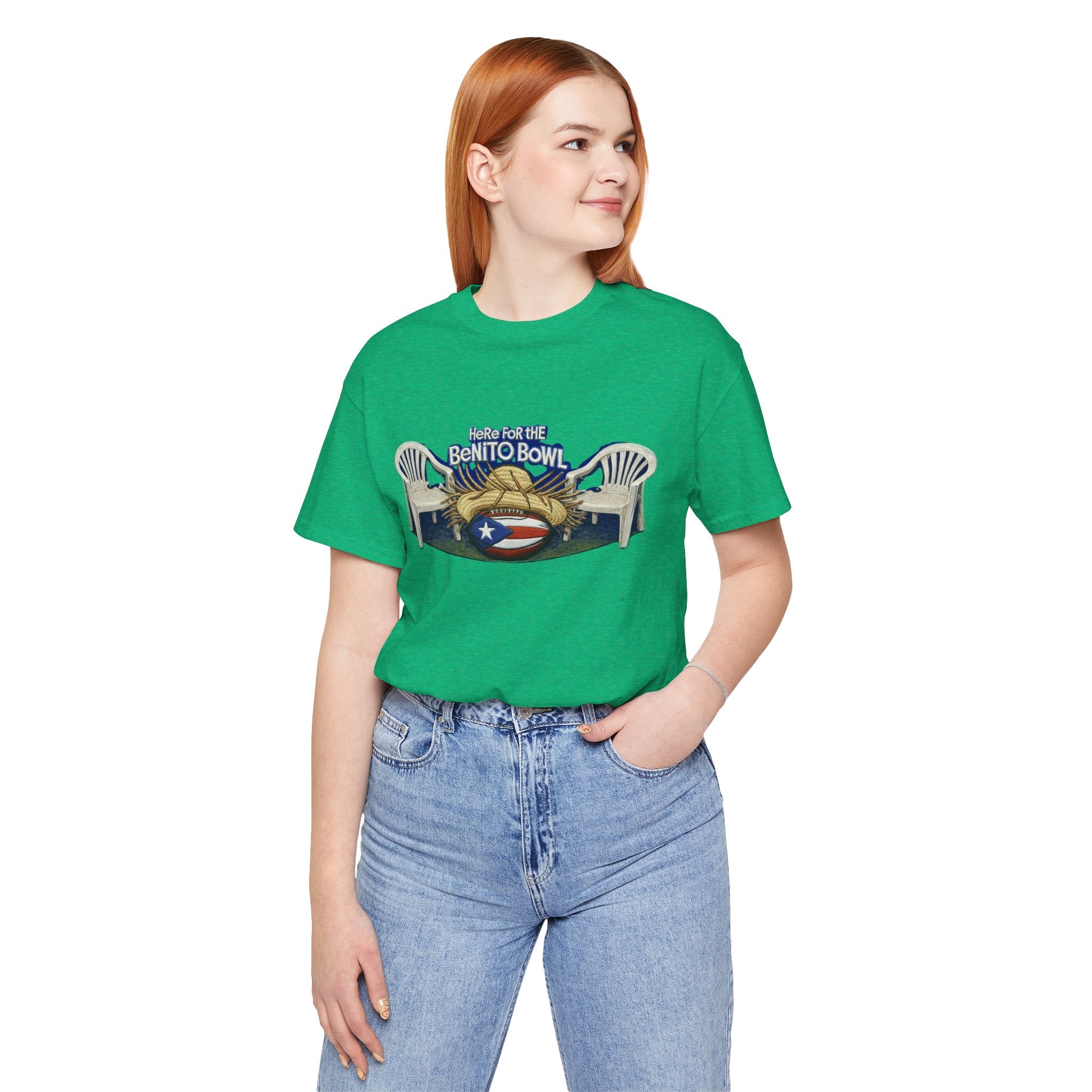 Benito Bowl Puerto Rico Football Tee