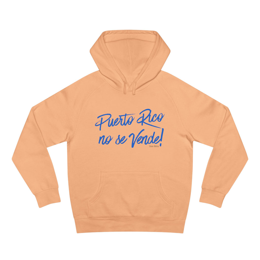 Hoodie  "Puerto Rico No Se Vende" Script Protest Pullover