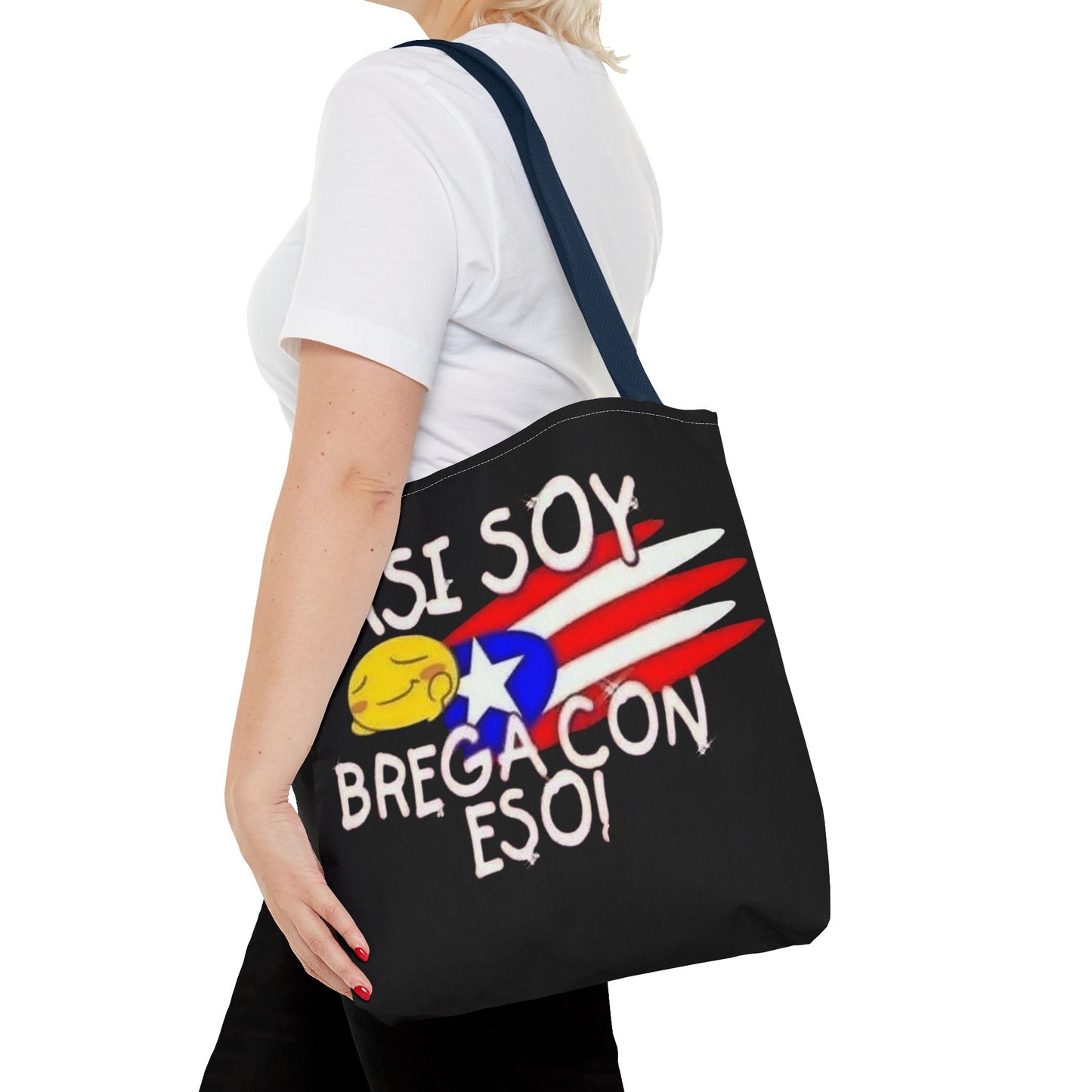 Carry Your Culture – Puerto Rican Pride in Every Step Vibrant Puerto Rican Tote Bag, Beach Bag, Shopping Tote, Travel Bag, Gift for Her, Eco-Friendly Reusable Bag
