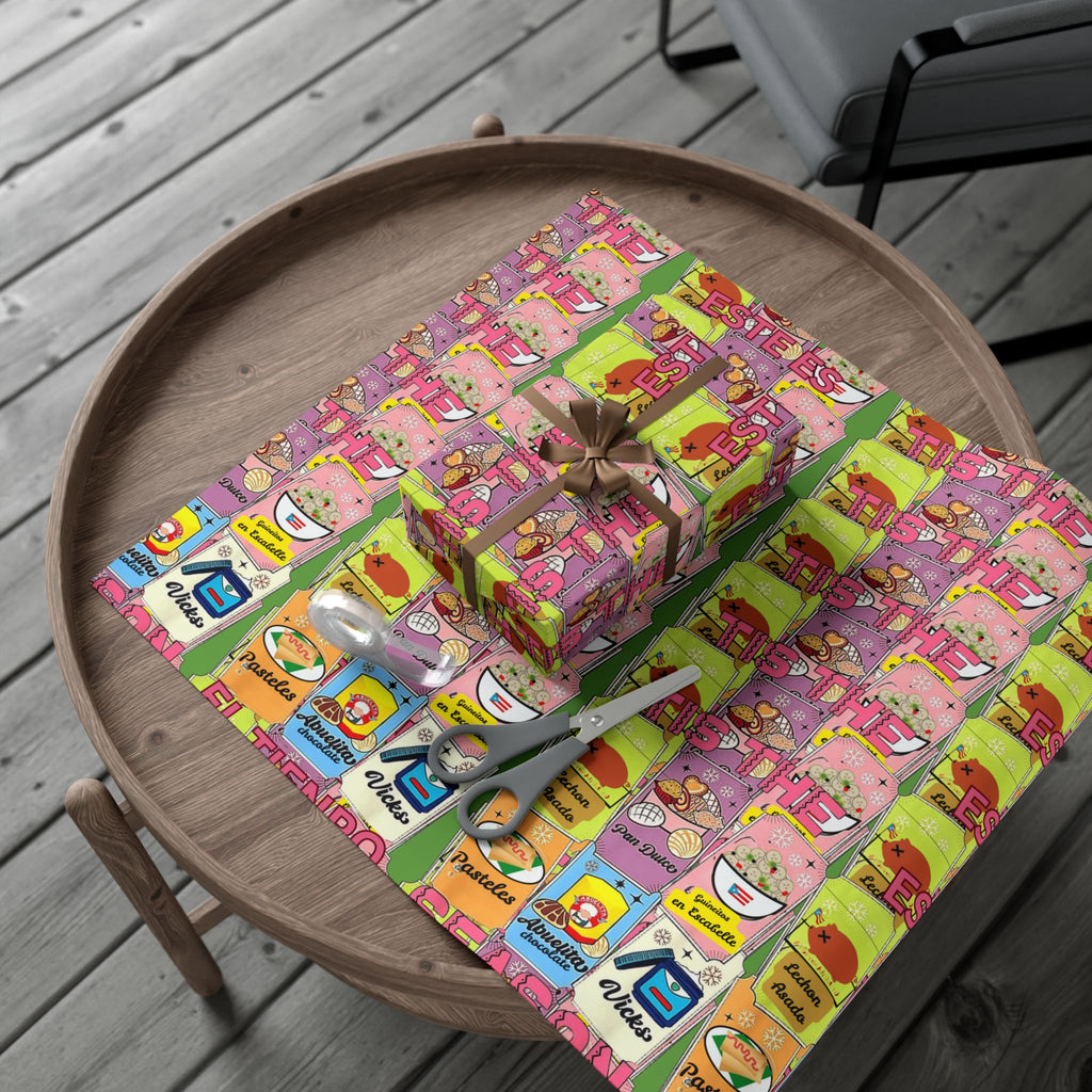 Puerto Rico Wrapping Paper – Cultural Gift Wrap | Boricua Heritage Design | Holiday & Celebration Gift Packaging