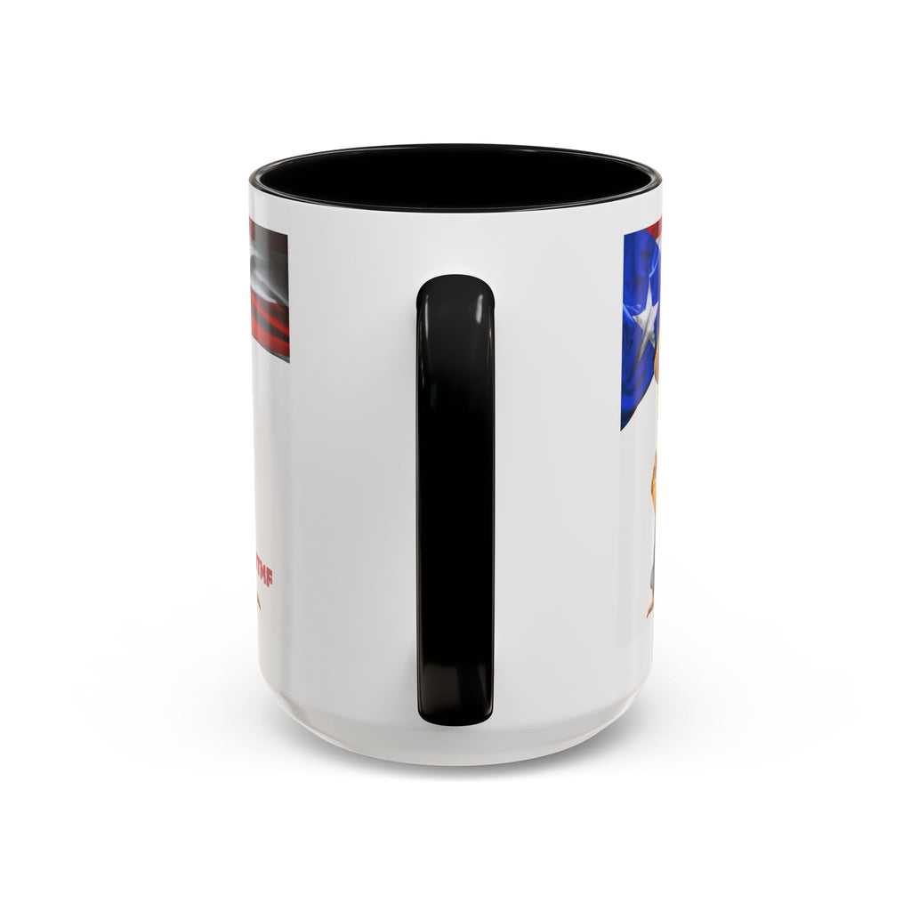 Puerto Rican Frog Character Coffee Mug - Fun Accent Mug for Coffee Lovers
