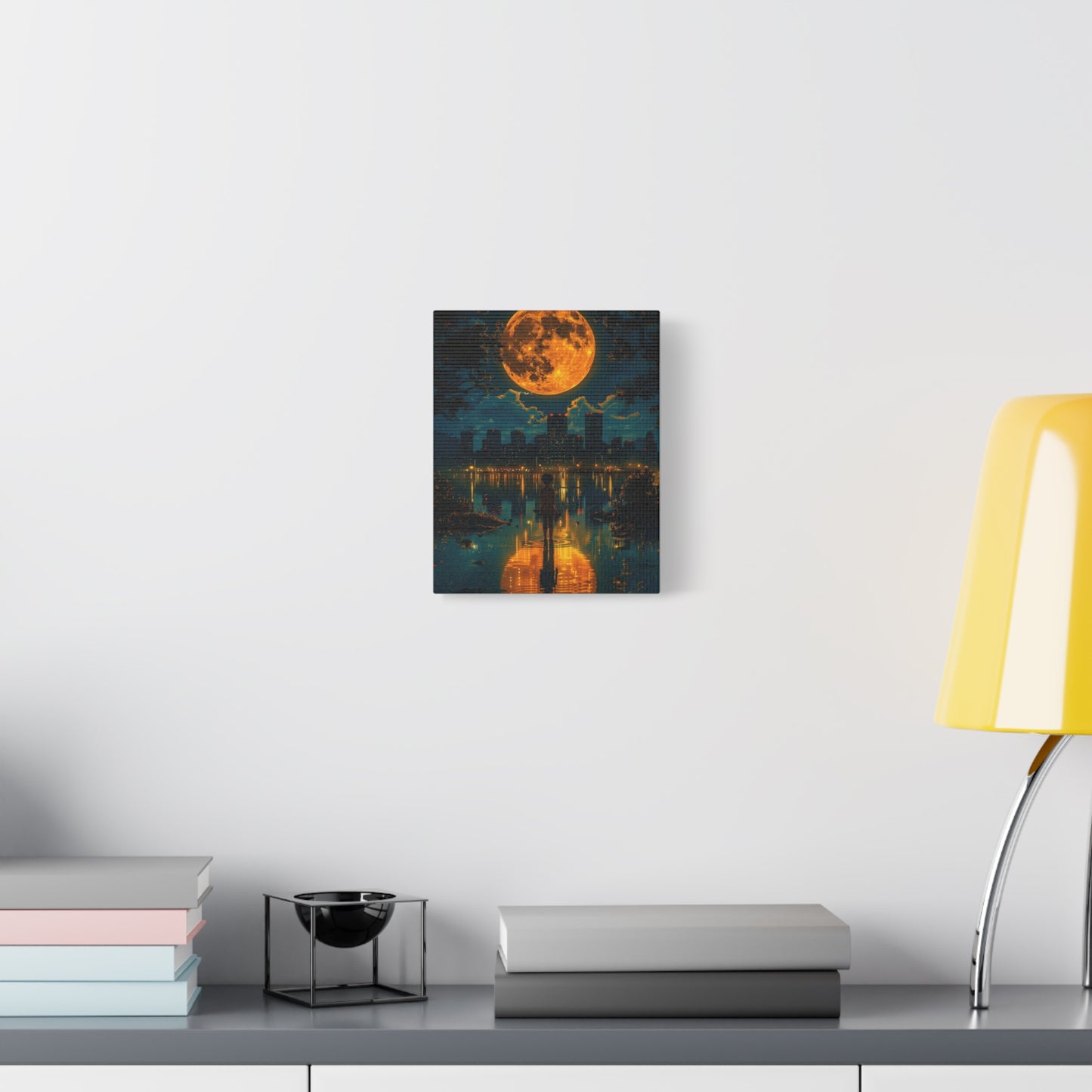 Because words have the power to move you let them live on your wall, Unique Nightscape Decoration, Perfect for Any Occasion