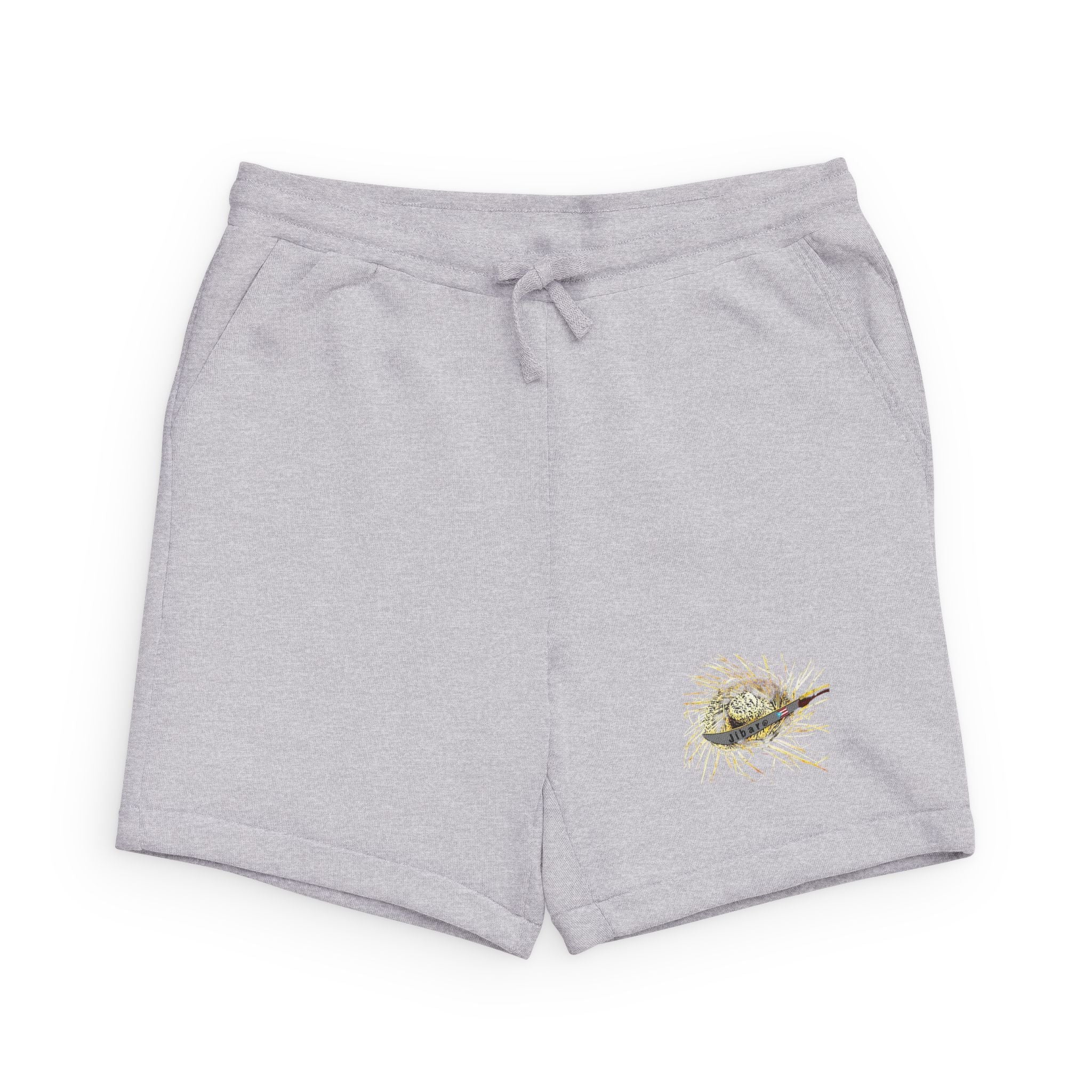 Puerto Rico  Hat Jibaro de Aqui  Fleece Shorts