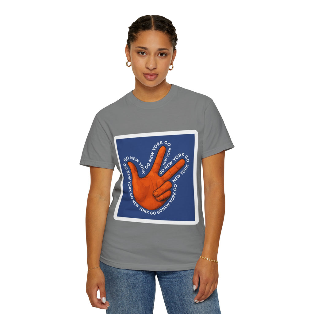 Go New York Hand Graphic T-Shirt