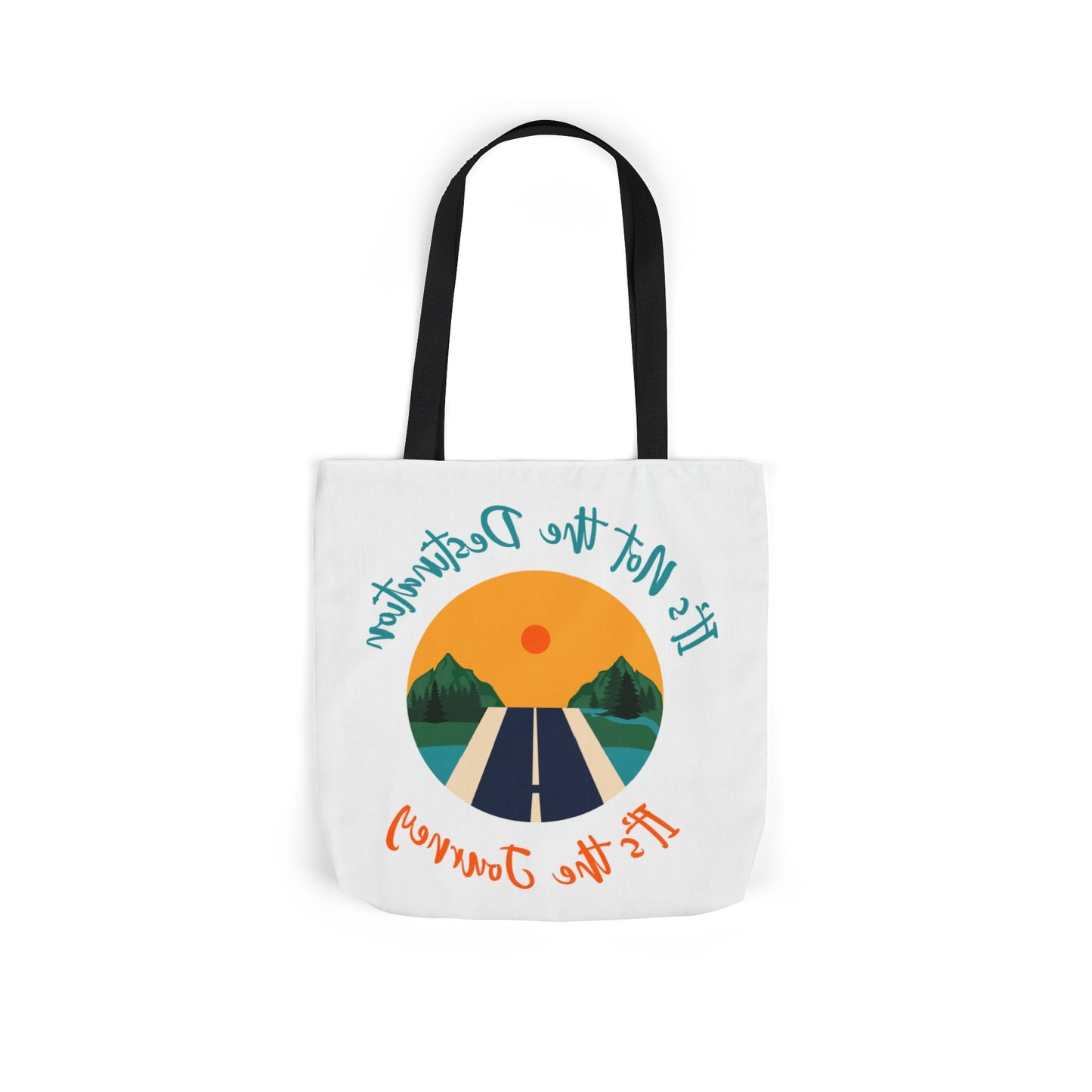 Inspirational Canvas Tote Bag – Perfect for Everyday Adventures, Eco-Friendly Shopping, Beach Days, Travel Companion, Gift for Wanderlust