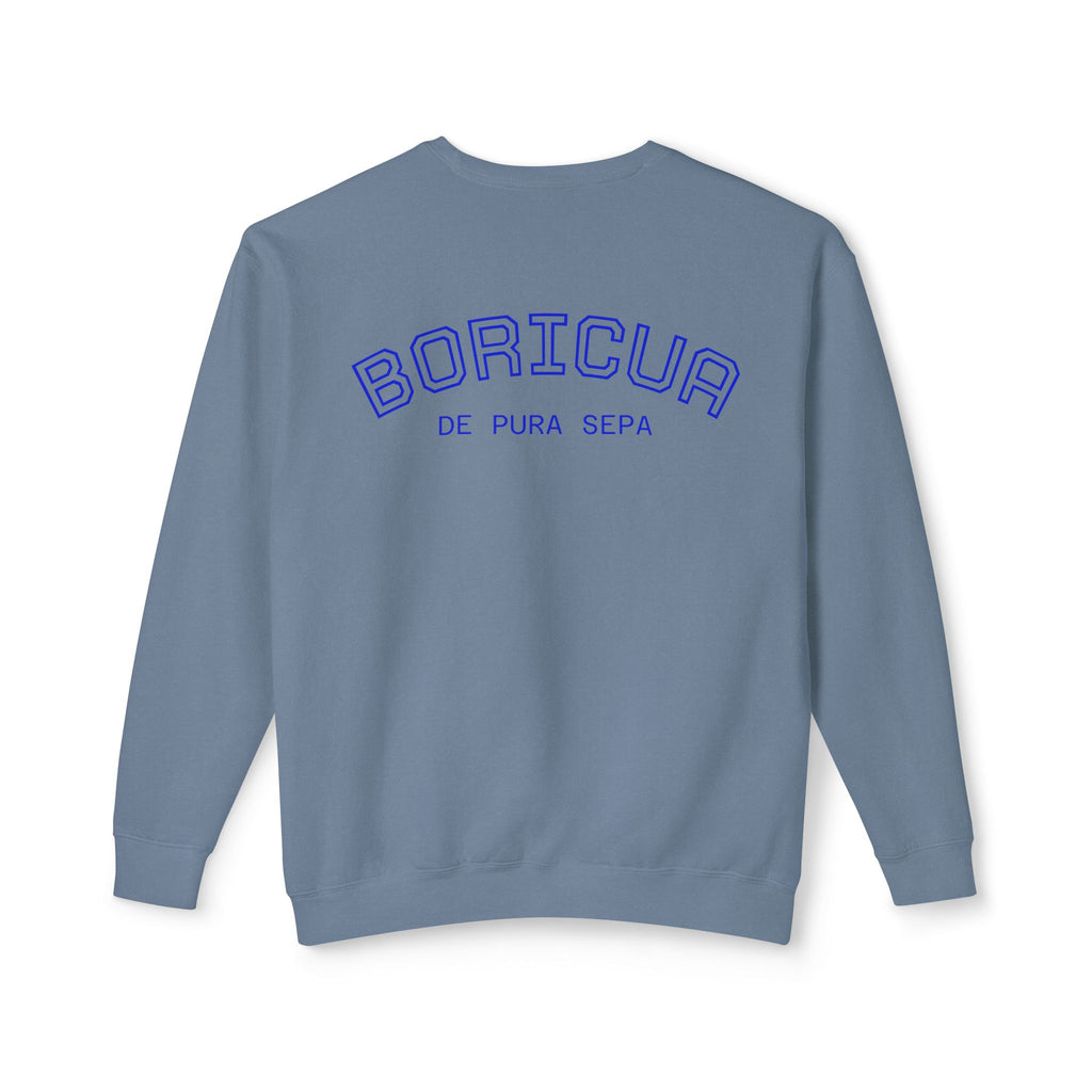 Puerto Rican Benito Parade Sweatshirt  Boricua De Pura Cepa Crewneck Puerto Rico Navidades