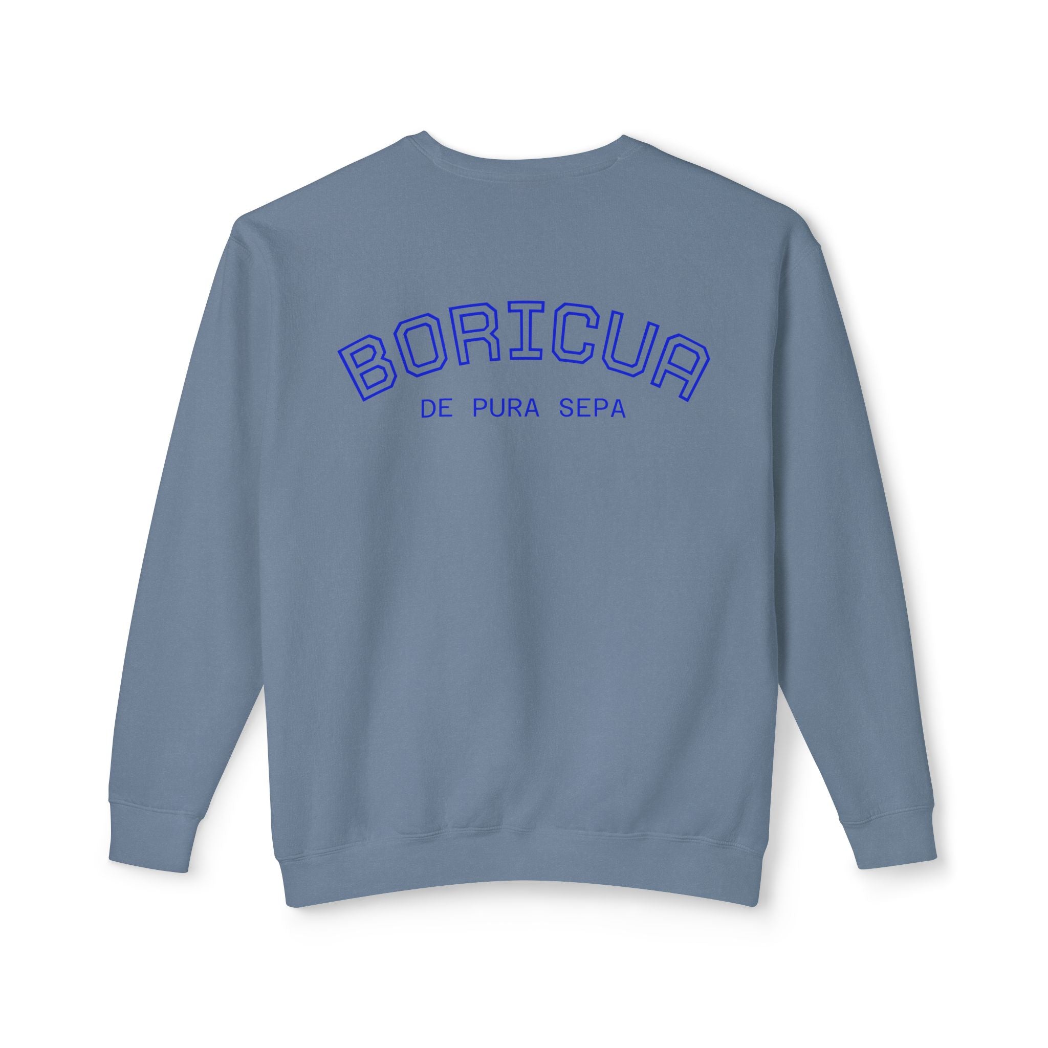 Puerto Rican Benito Parade Sweatshirt  Boricua De Pura Cepa Crewneck Puerto Rico Navidades