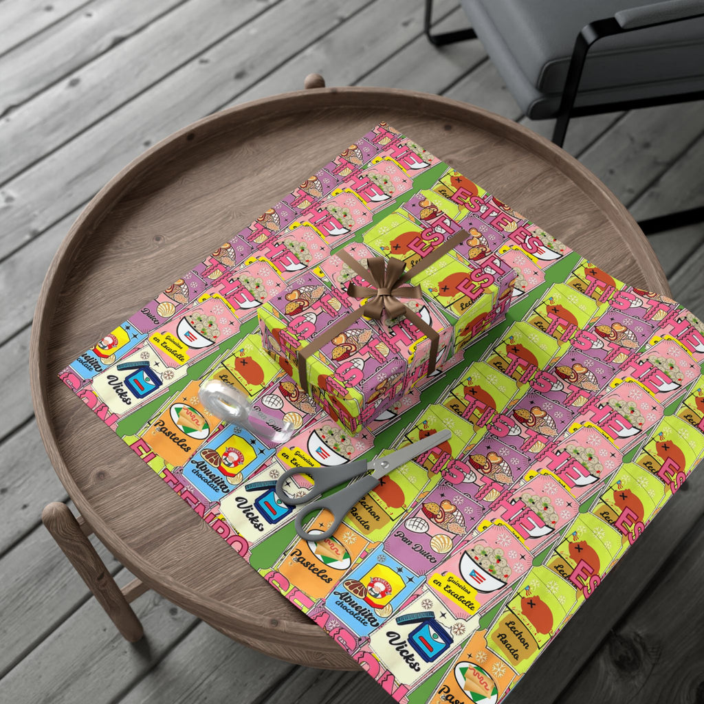 Puerto Rico Wrapping Paper – Cultural Gift Wrap | Boricua Heritage Design | Holiday & Celebration Gift Packaging
