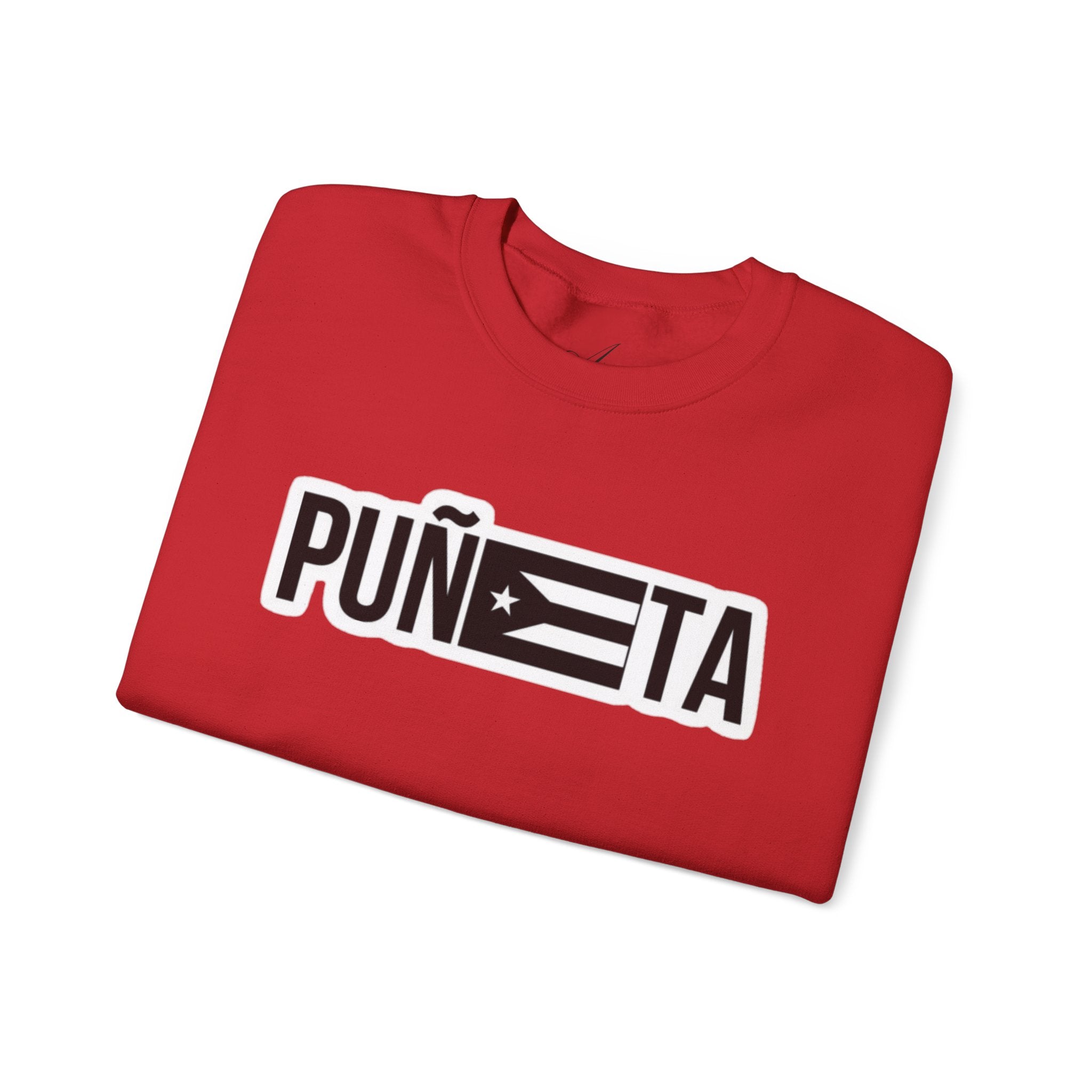Puñeta Sweatshirt  Puerto Rican Flag Graphic Crewneck