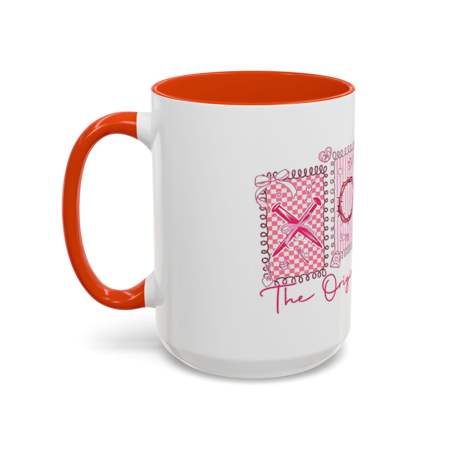 Love Letters XOXO Ceramic Mug — Colorful 11oz & 15oz Coffee Cup