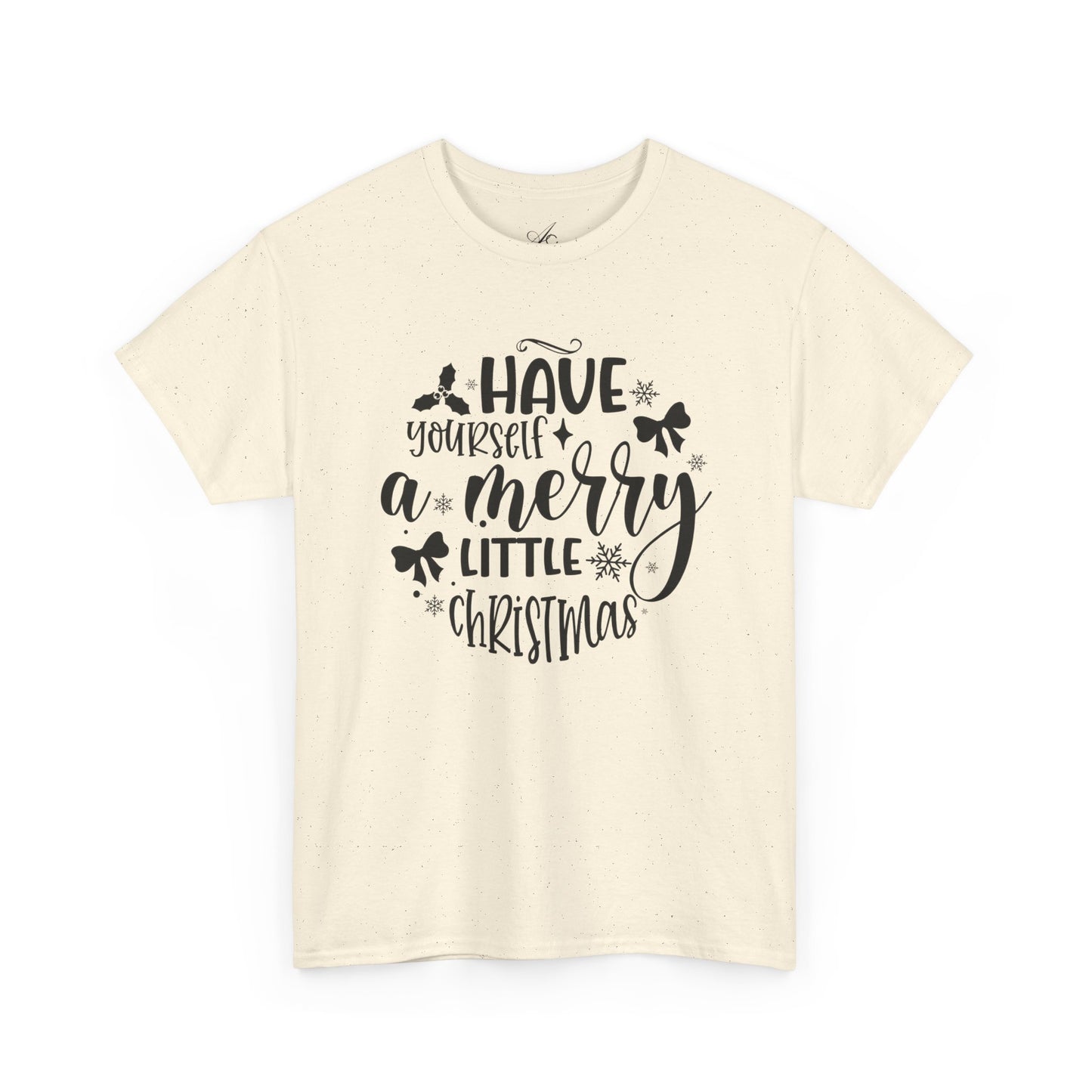 Merry Christmas Cotton Tee Holiday Graphic Tees & Cozy Festive Wear