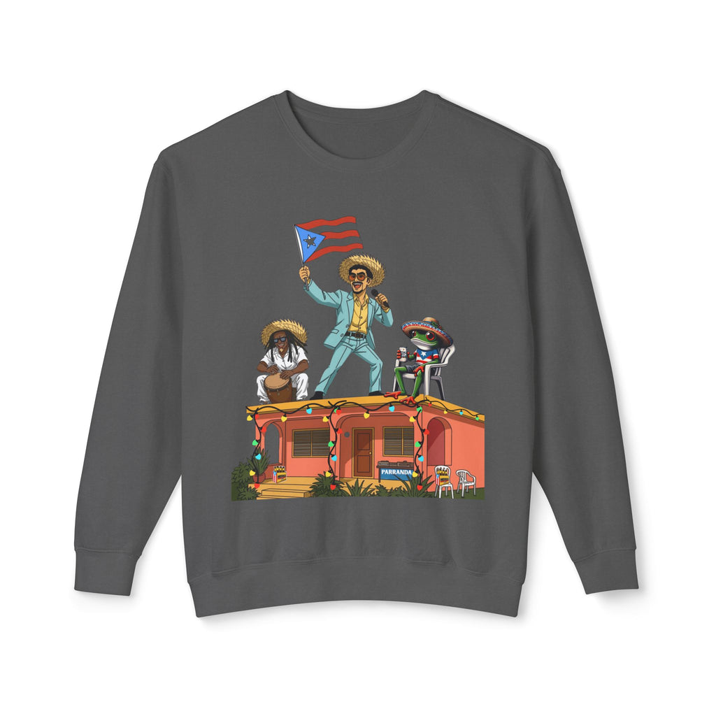 Puerto Rican Benito Parade Sweatshirt  Boricua De Pura Cepa Crewneck Puerto Rico Navidades