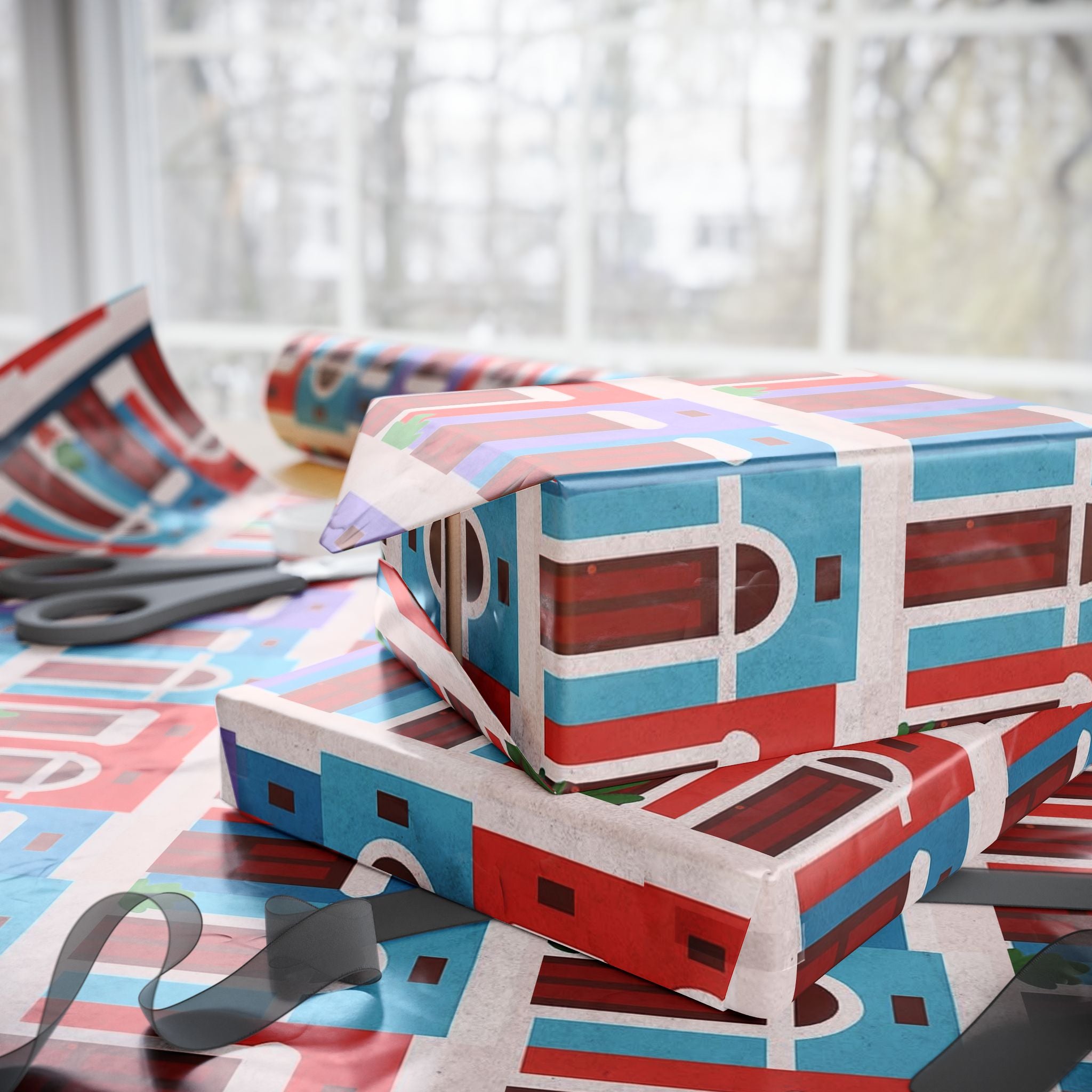 Puerto Rico Wrapping Paper – Cultural Gift Wrap | Boricua Heritage Design | Holiday & Celebration Gift Packaging