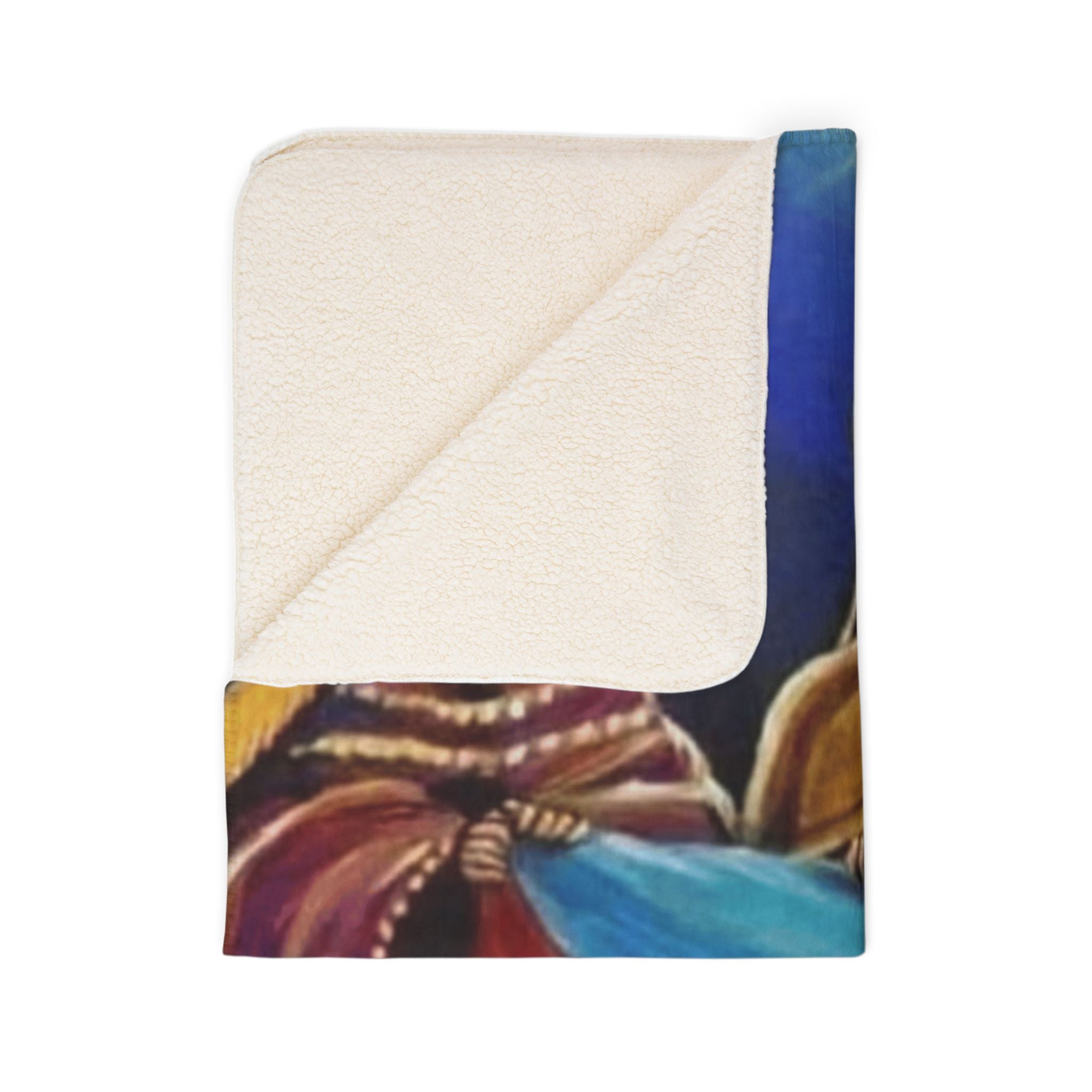 Puerto Rican Flag Three Kings Fleece Sherpa Blanket Colección Navidades Puerto Rico – Nueva Colección de Navidad!