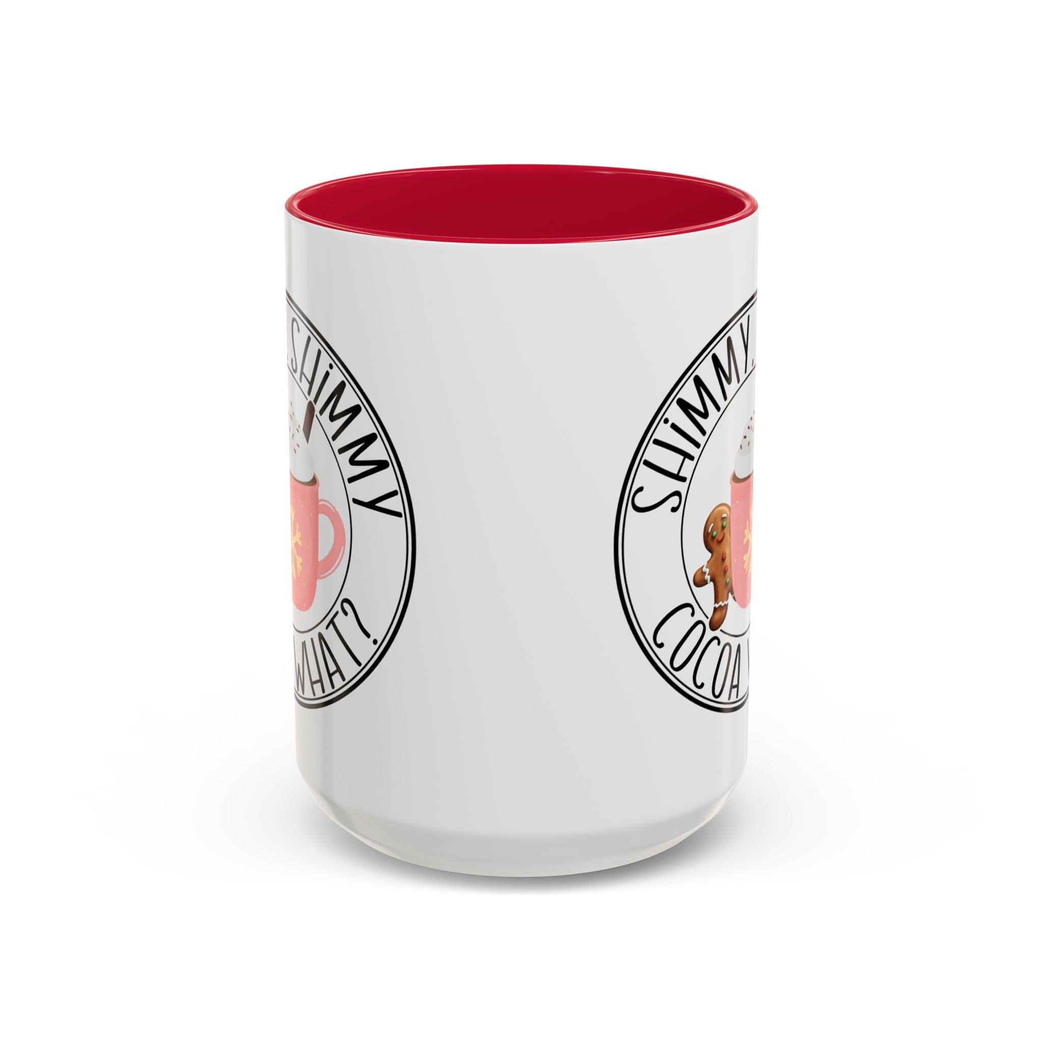 Cute Cocoa Mugs with Gingerbread Design Perfect for Winter Holiday CheerBeverage Cup Christmas Design