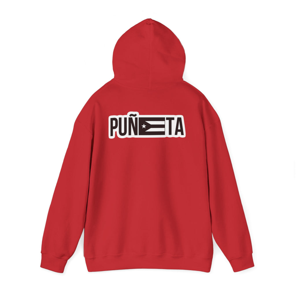 Puerto Rican Pride Hoodie  “No Nos representan” Front & Puñeta Flag Back