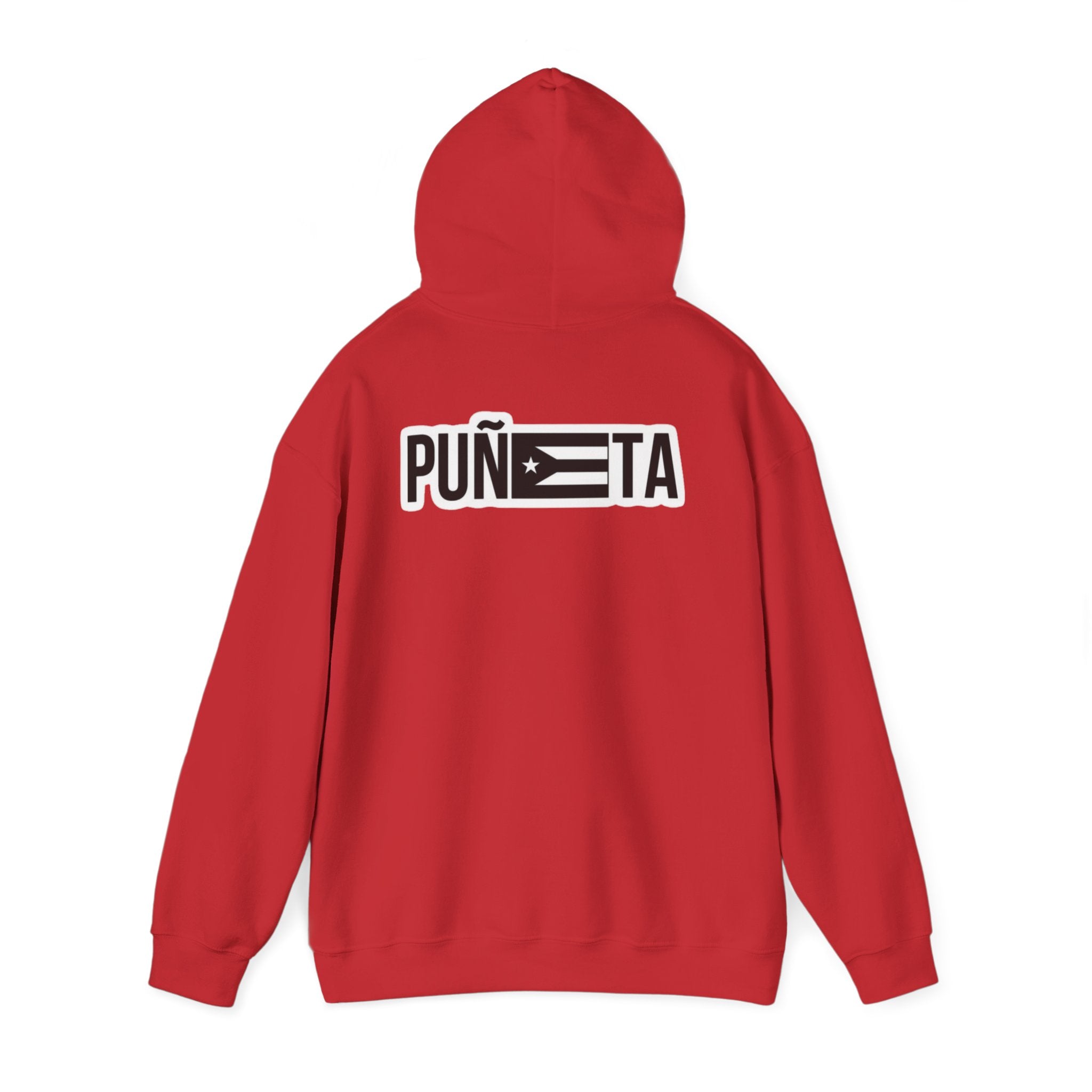 Puerto Rican Pride Hoodie  “No Nos representan” Front & Puñeta Flag Back