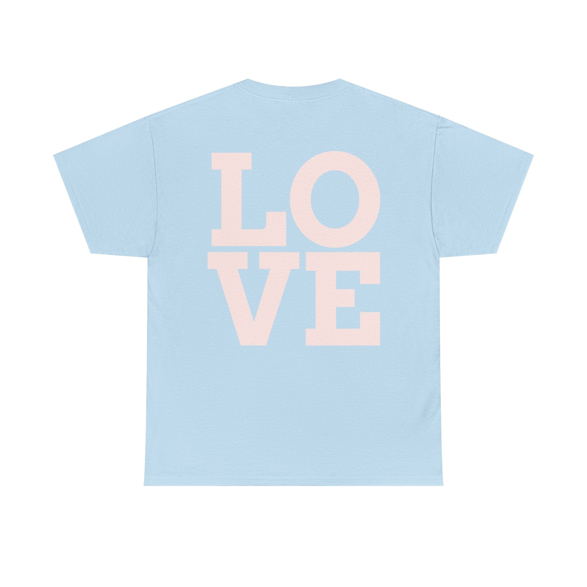 Pink Heart Cherries Tee  LOVE Graphic Valentine T-Shirt