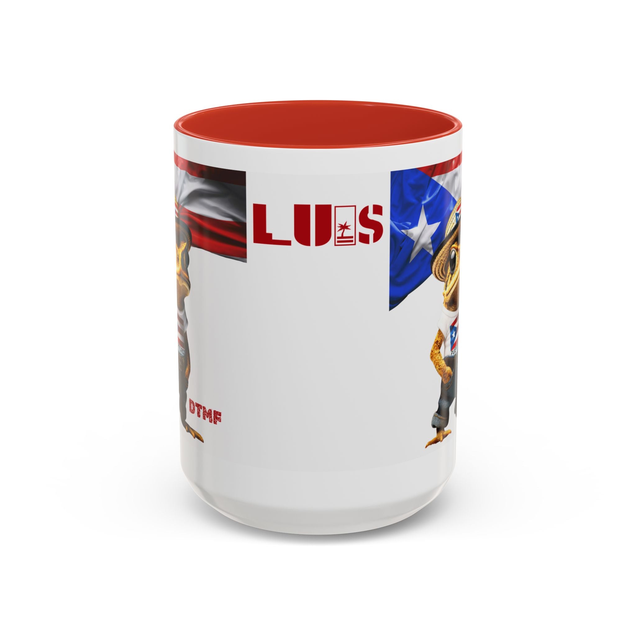 Puerto Rican Frog Character Coffee Mug - Fun Accent Mug for Coffee Lovers