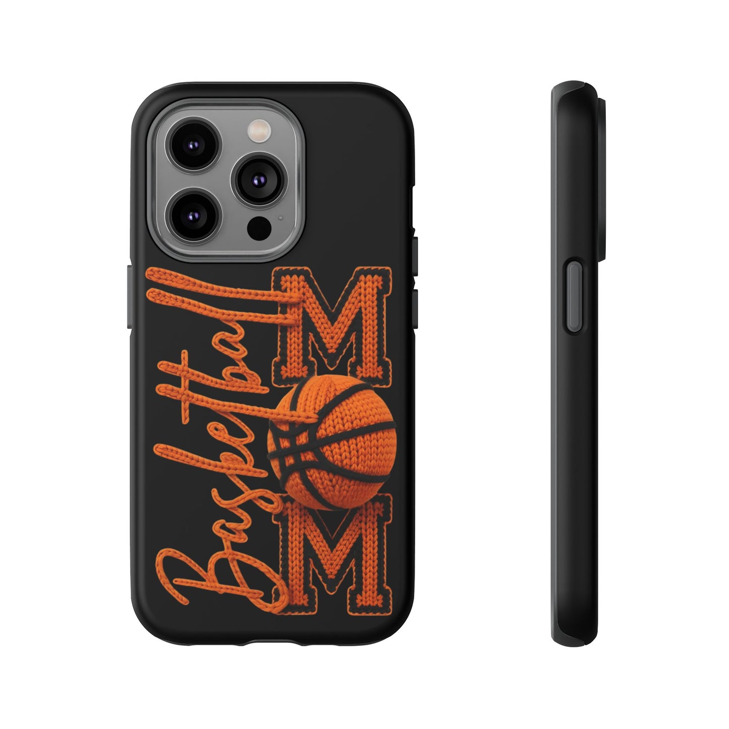 Basketball Mom Phone Case  'Basketball MOM' Protective Hard Cover