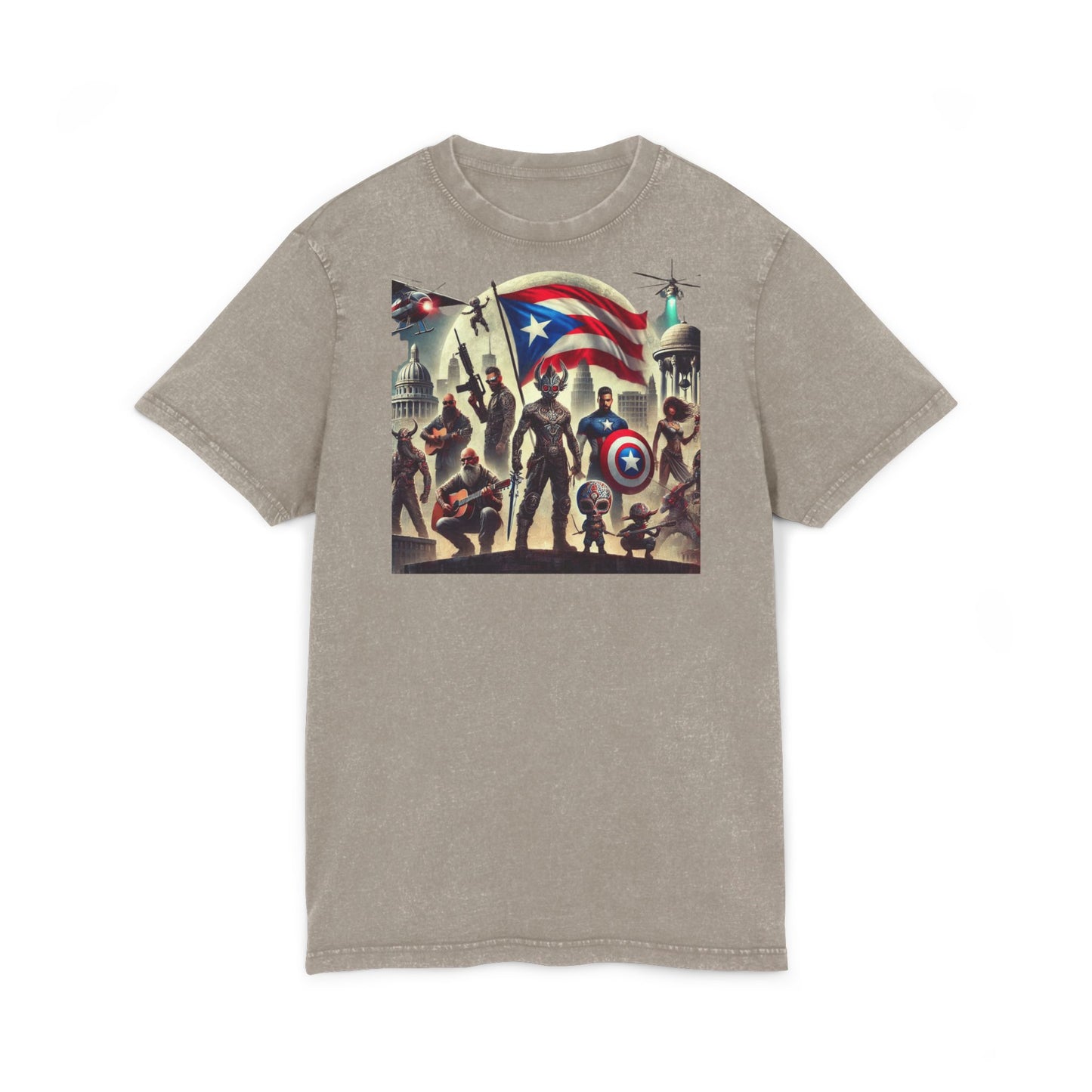 Puerto Rico Lovers  Casual Wear, Perfect for Comic Con, Summer Festivals, Gift for Geeks, Unisex [...]