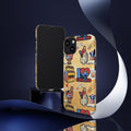 Puerto Rico Sticker Collage Tough Case  ‘I  Concho’ Pattern Phone Case