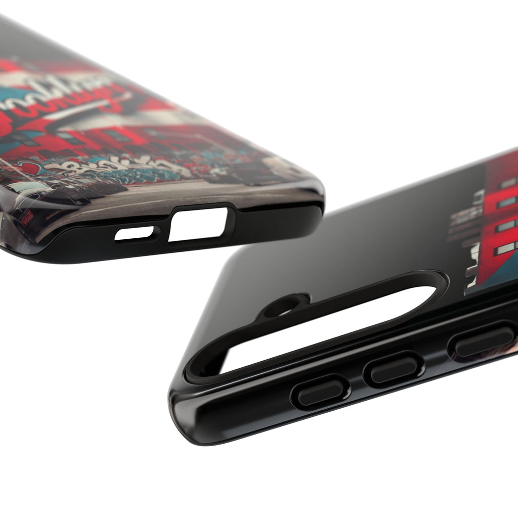 Brooklyn Street Art Phone Case  Urban Graffiti Protective Cover
