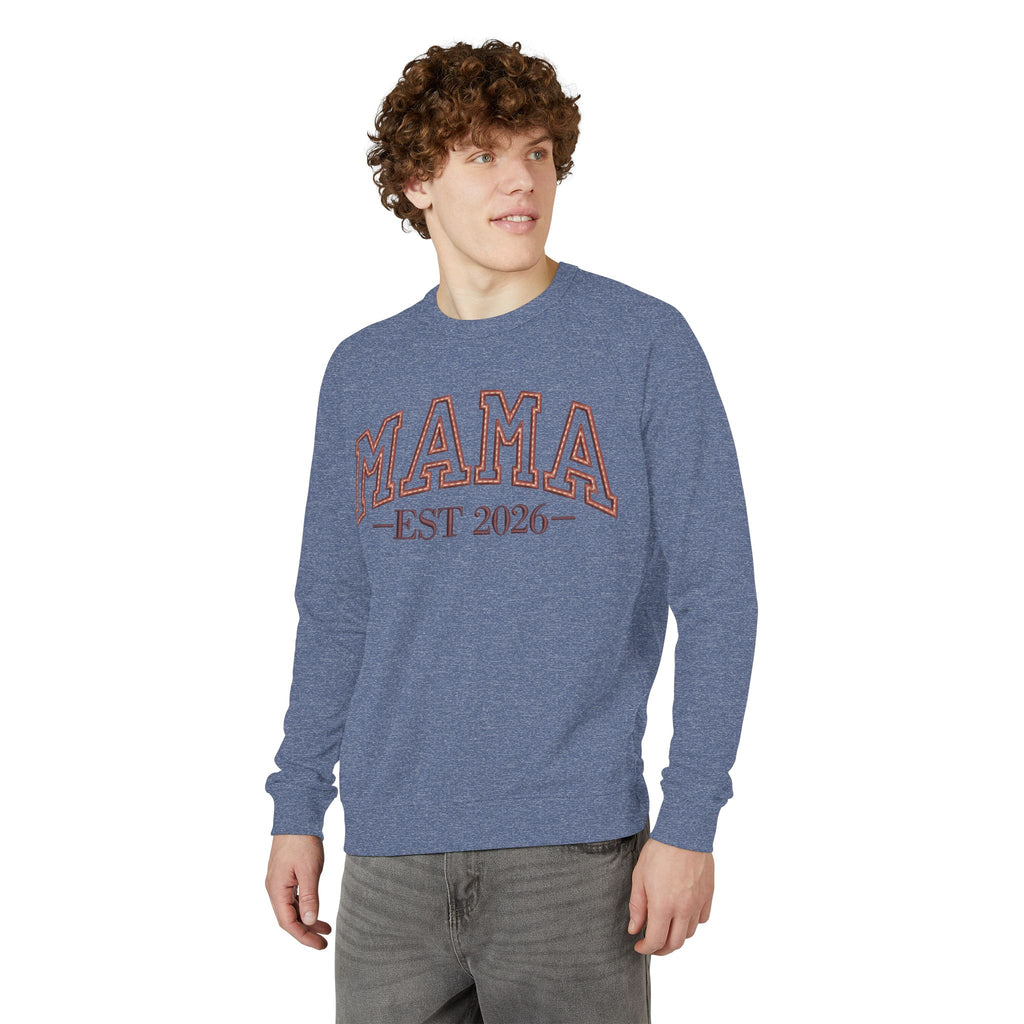 Mama EST. 2024 Crewneck Sweatshirt  Cozy Mom Pullover