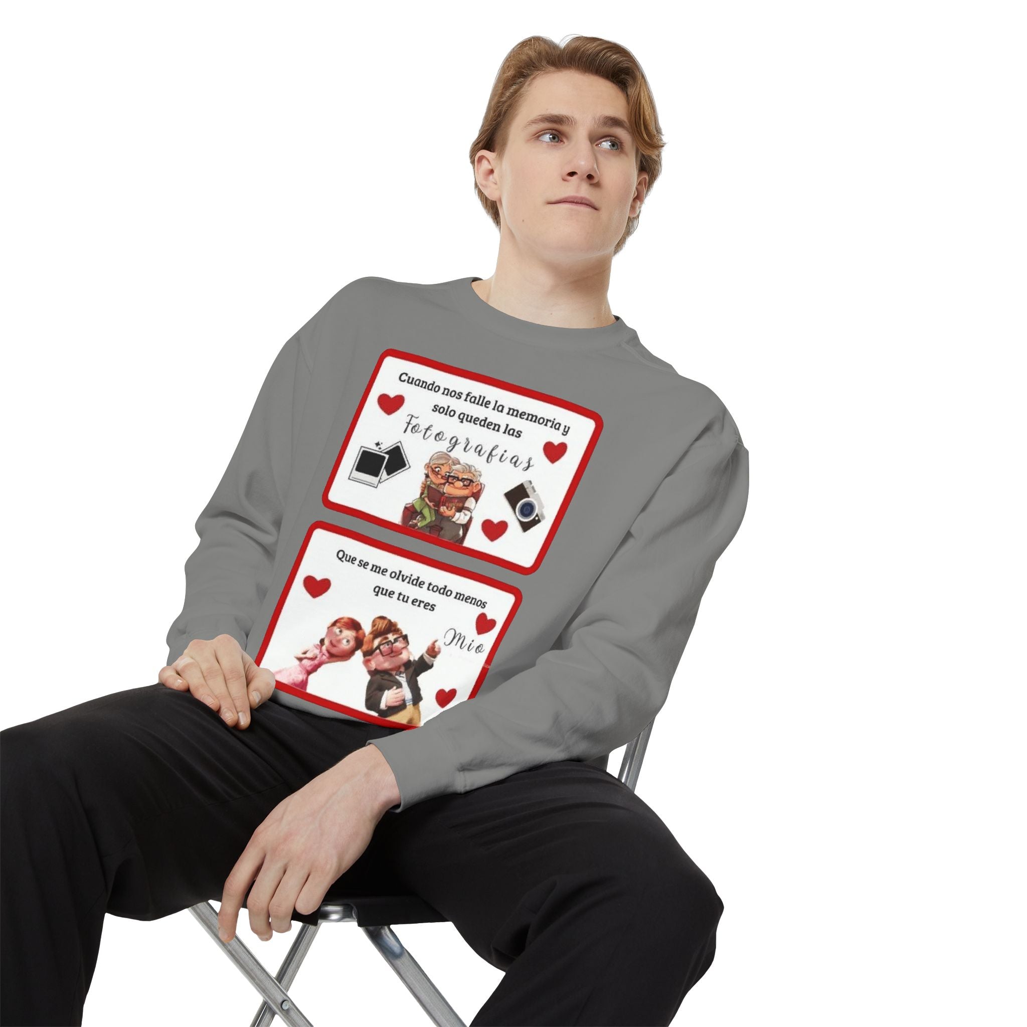 Valentine's Day Photo Collage  Romantico SAN VALENTÍN sweatshirt