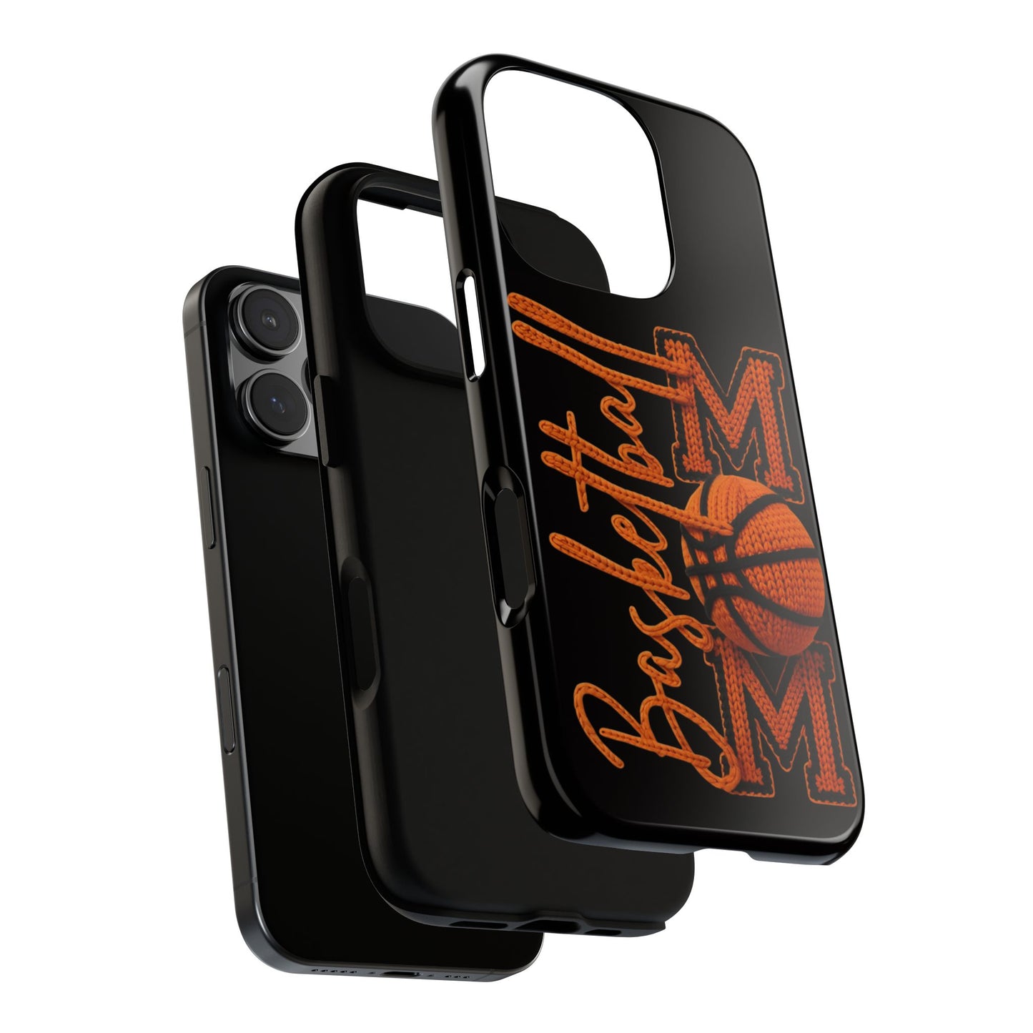 Basketball Mom Phone Case  'Basketball MOM' Protective Hard Cover
