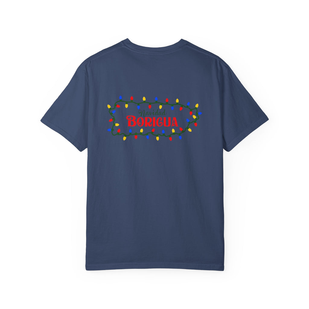 Medalla Light Beer T-Shirt  Navidad Boricua Holiday Tee Puerto Rico’s Navidades