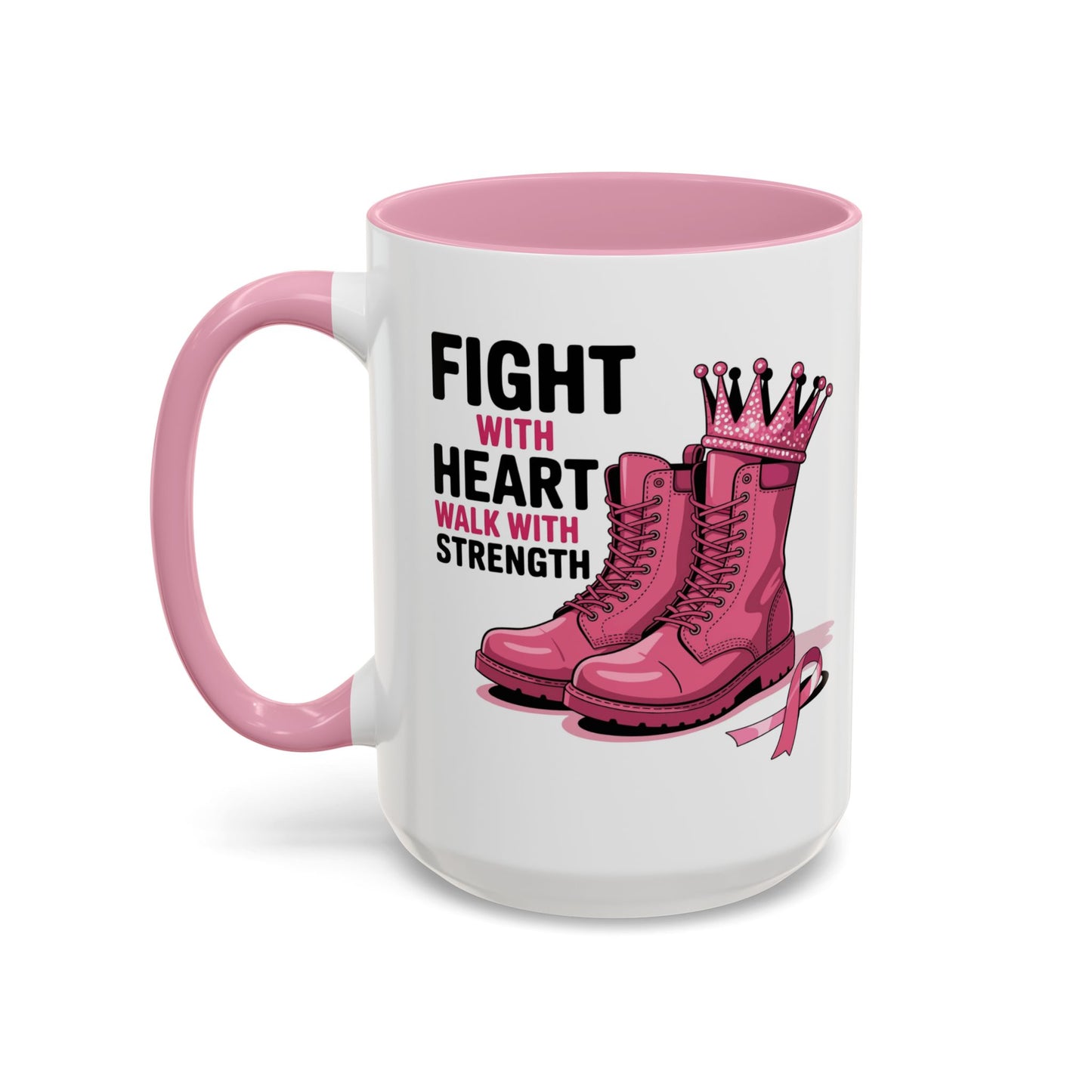 You Beat It! Cancer Survivor Mug | Motivational Gift for Her or Him | Warrior Mug