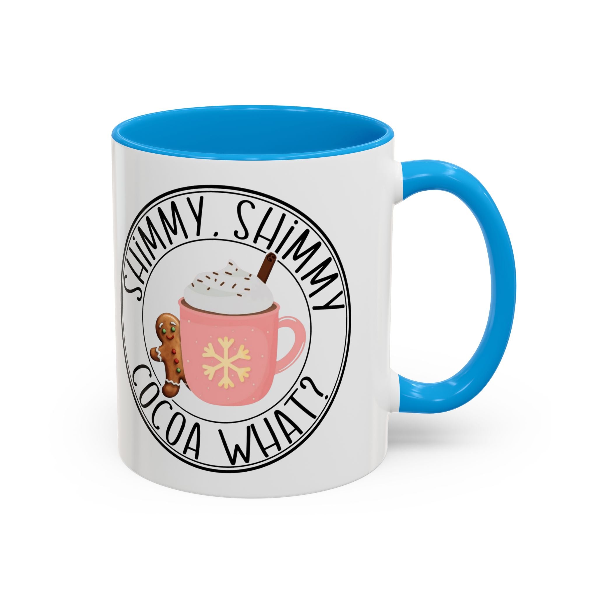 Cute Cocoa Mugs with Gingerbread Design Perfect for Winter Holiday CheerBeverage Cup Christmas Design