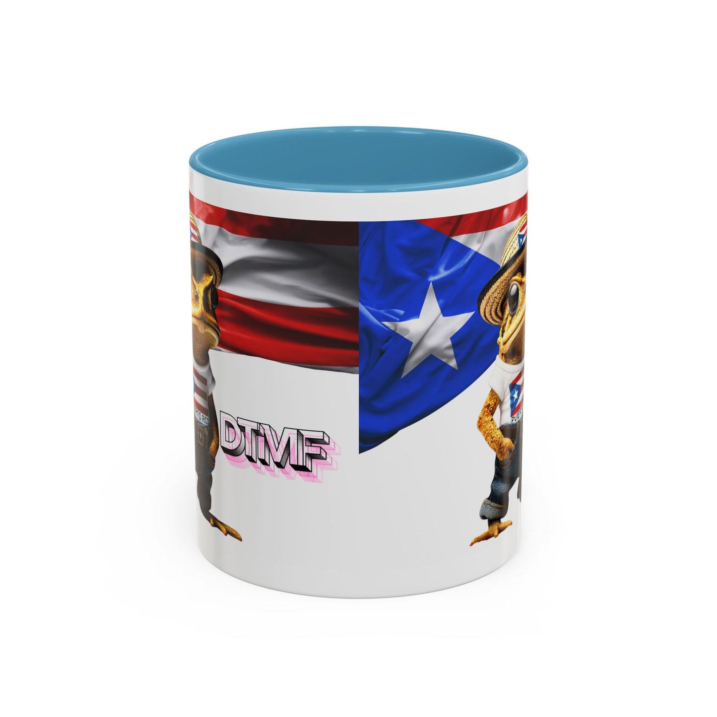 Puerto Rican Heritage Mugs with Unique Designs Accent Coffee Mug (11, 15oz)