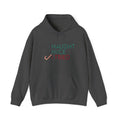 Holiday Hoodie — "Naughty, Nice, I Tried" Funny Christmas Sweatshirt