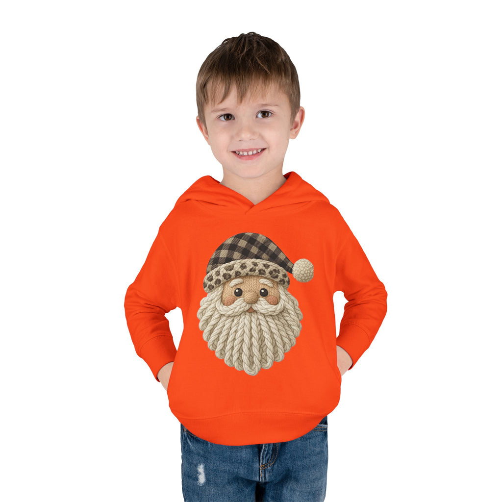 Toddler Hoodie  Cozy Plaid Santa Gnome Pullover