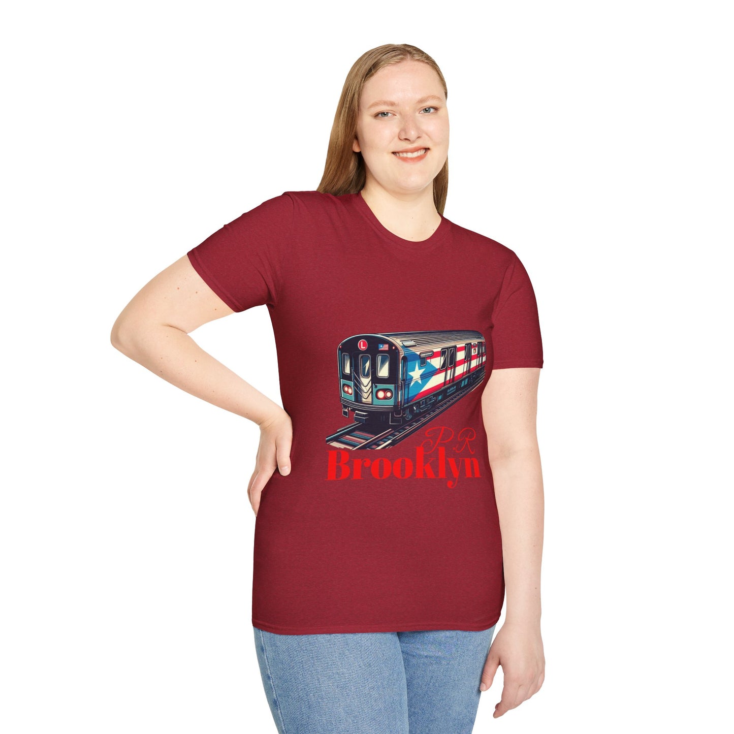 New Yorican and Proud Where Boricua Meets Brooklyn PR Train T-Shirt, Unisex Graphic Tee, Travel Shirt, Gift for NYC Lovers,