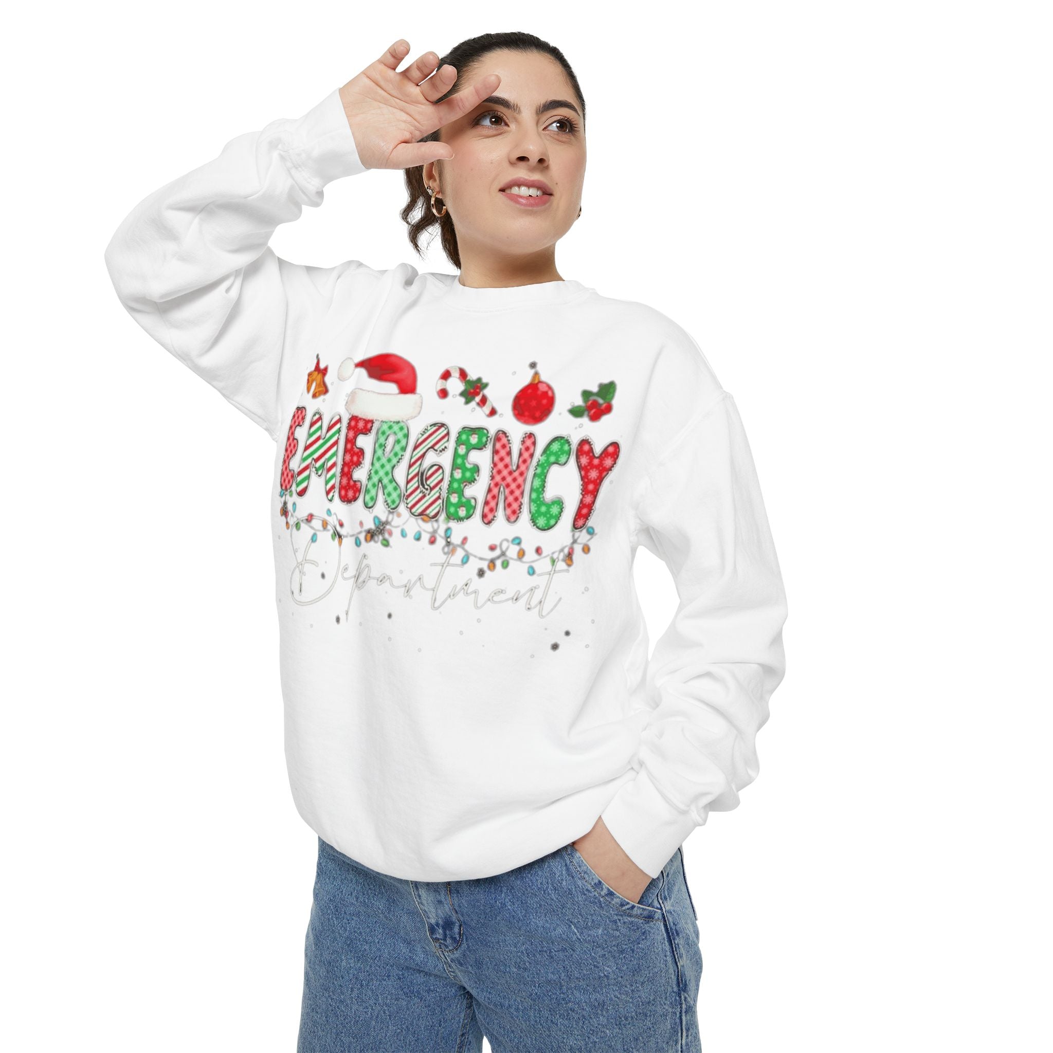 Holiday 'Emergency Department' Christmas Sweatshirt